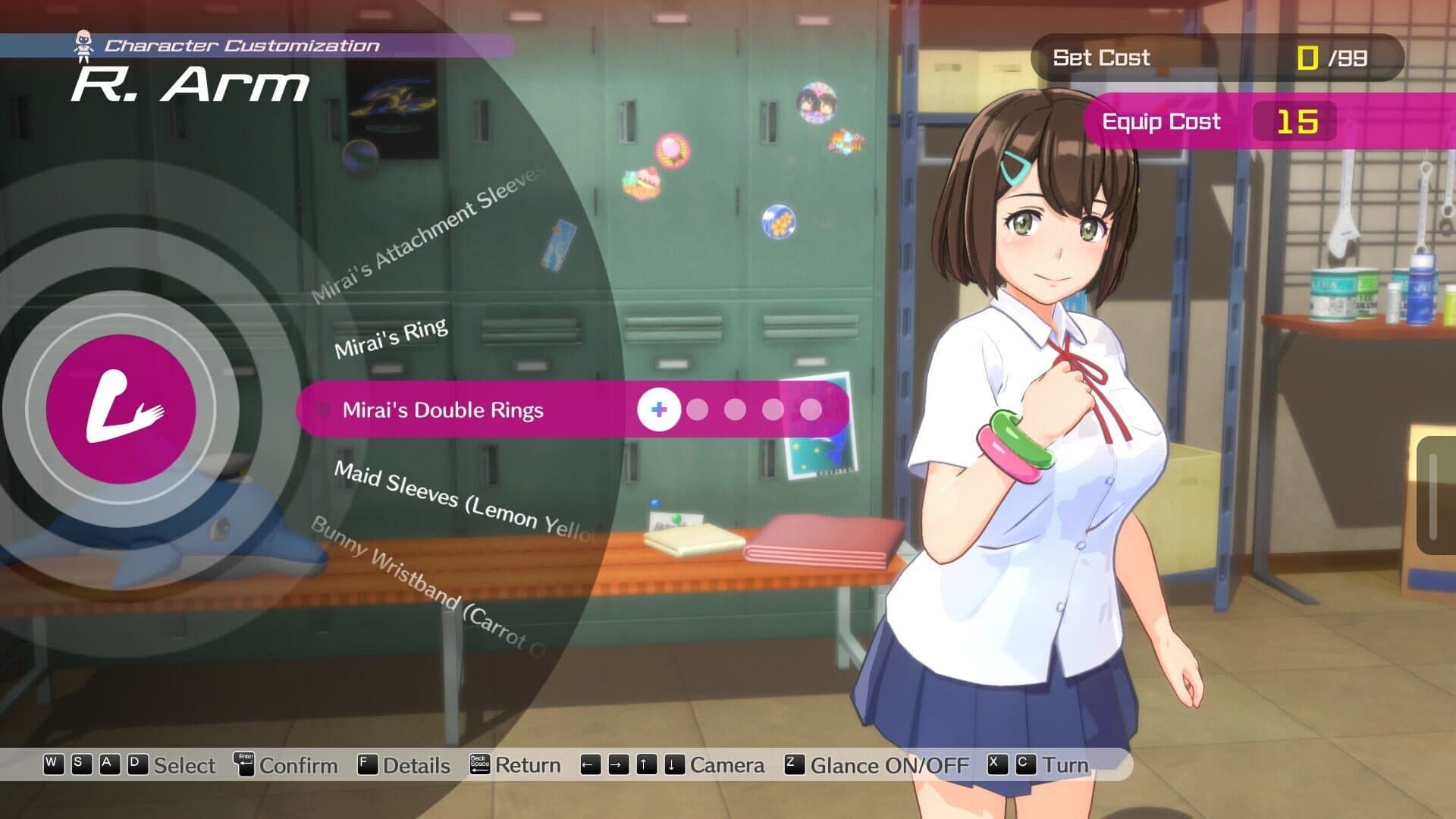 Kandagawa Jet Girls: Murasaki & Mirai Character Set screenshot 9