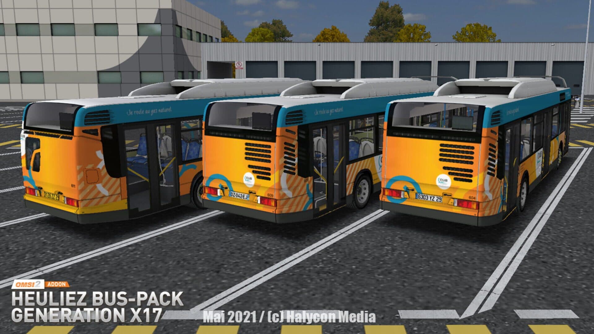 OMSI 2: Heuliez Bus-Pack Generation X17 screenshot 6