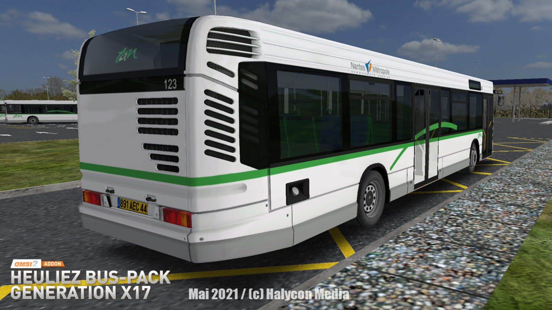 OMSI 2: Heuliez Bus-Pack Generation X17 screenshot 4