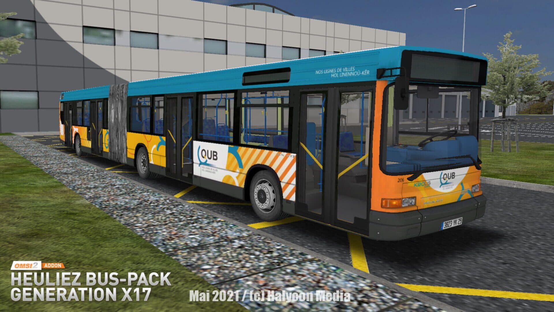 OMSI 2: Heuliez Bus-Pack Generation X17 screenshot 10