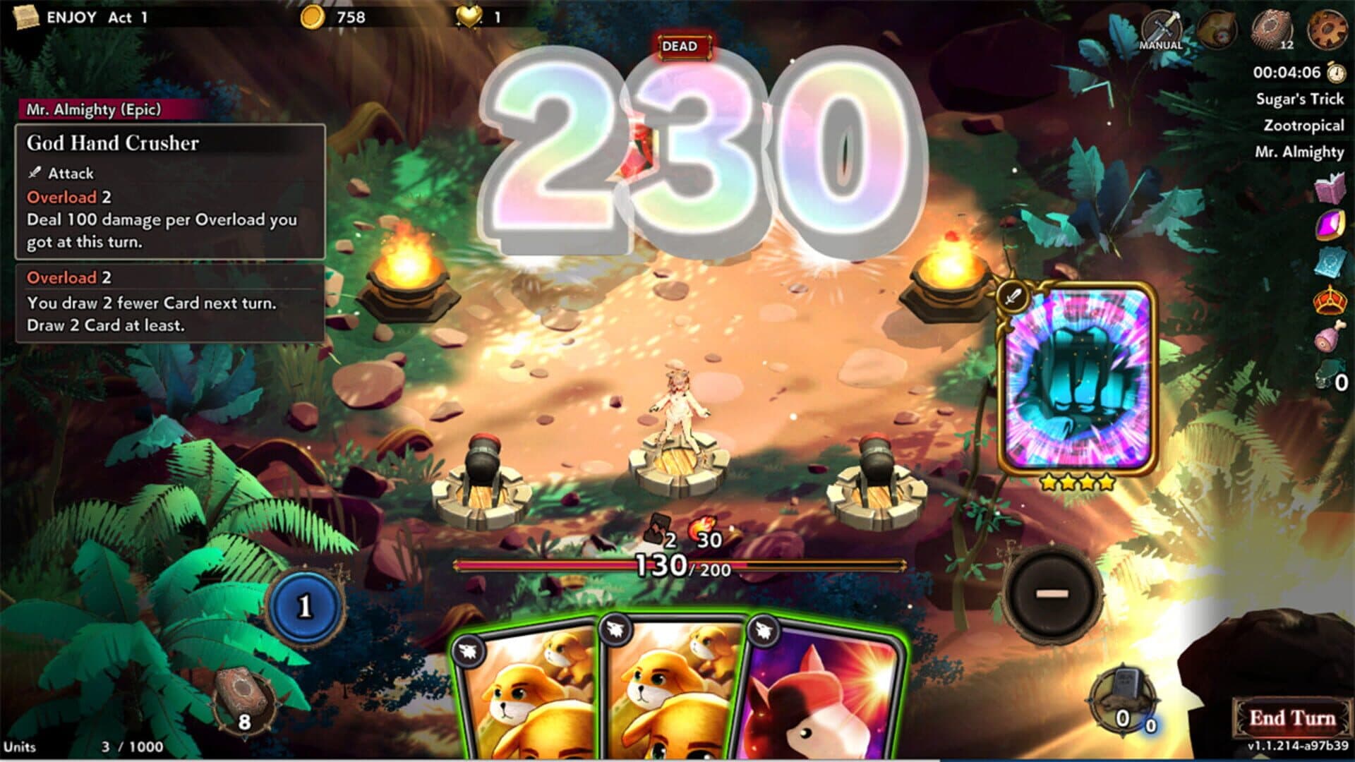 Overdungeon - Mr.Almighty (Card Pack) screenshot 2