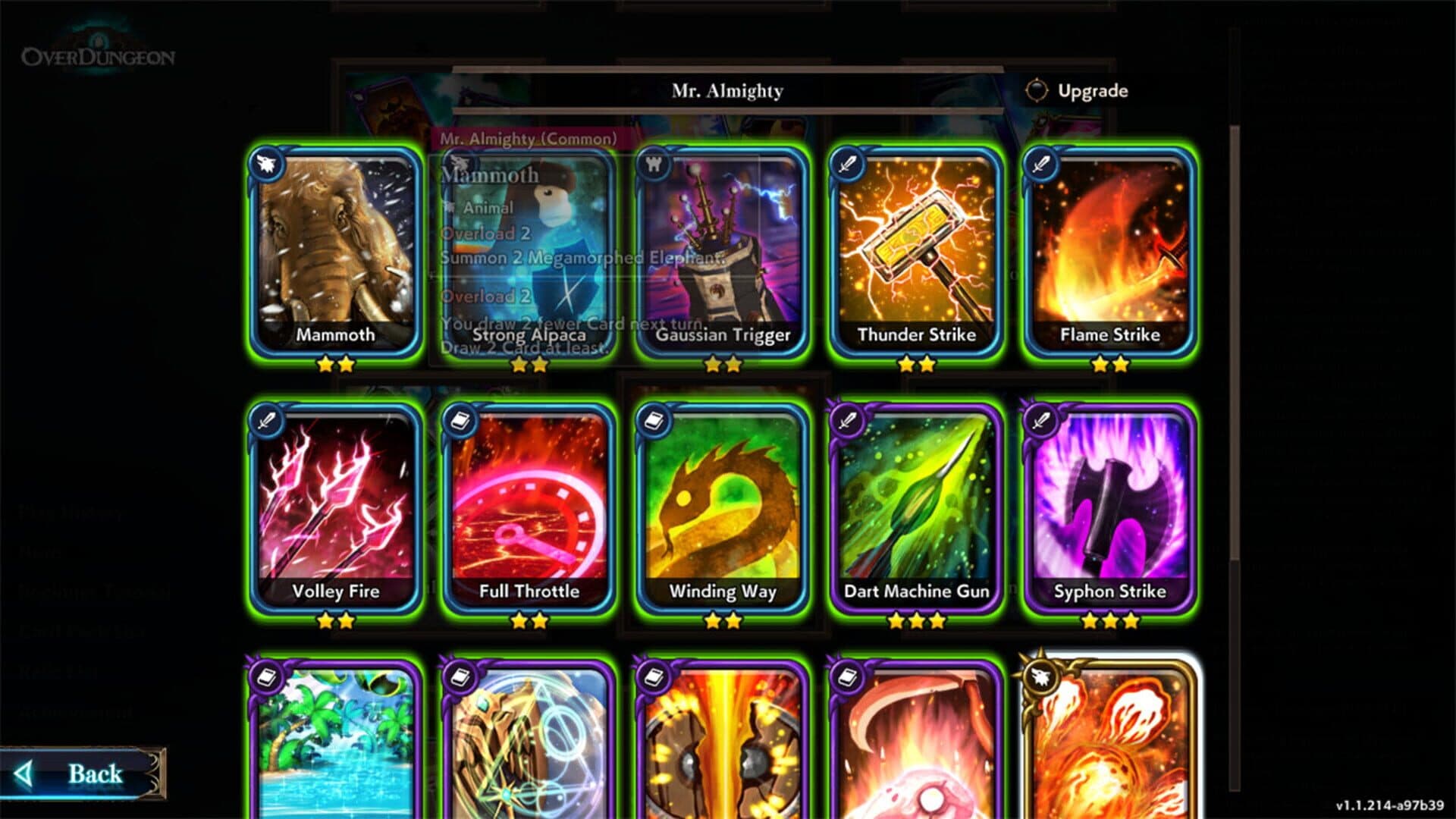 Overdungeon - Mr.Almighty (Card Pack) screenshot 5