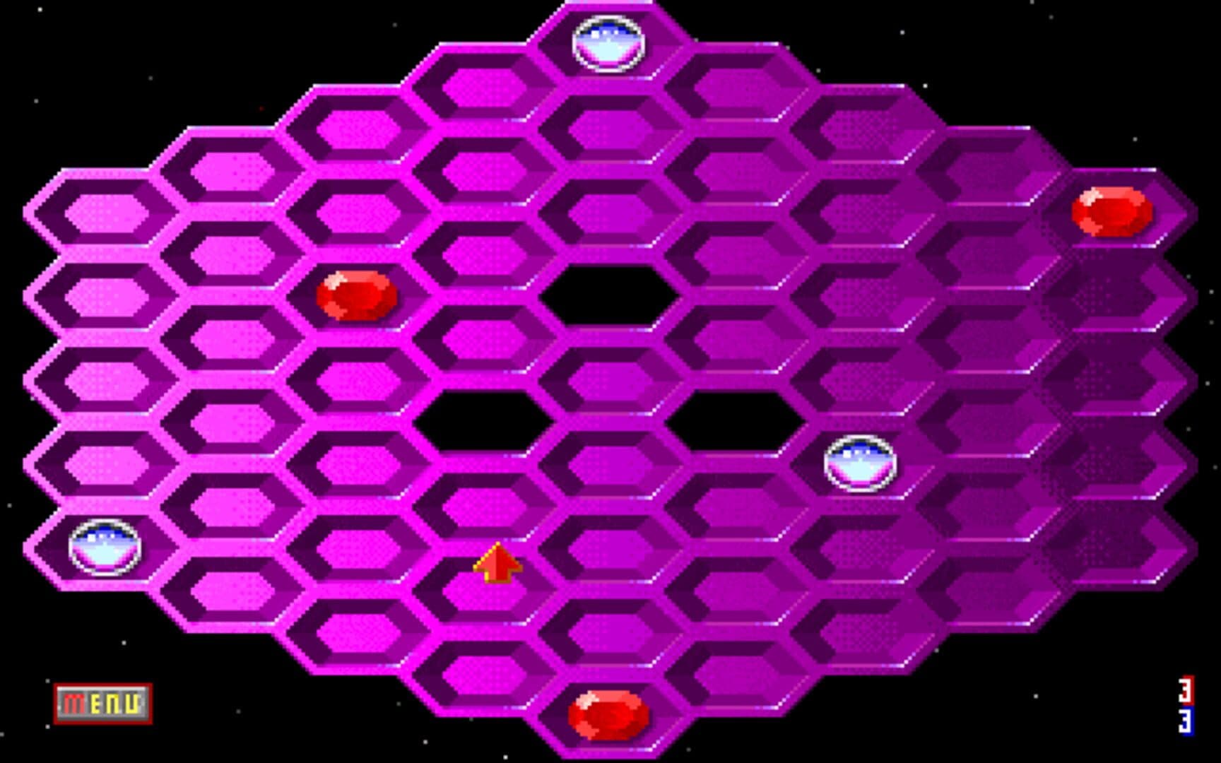 Hexxagon screenshot 1
