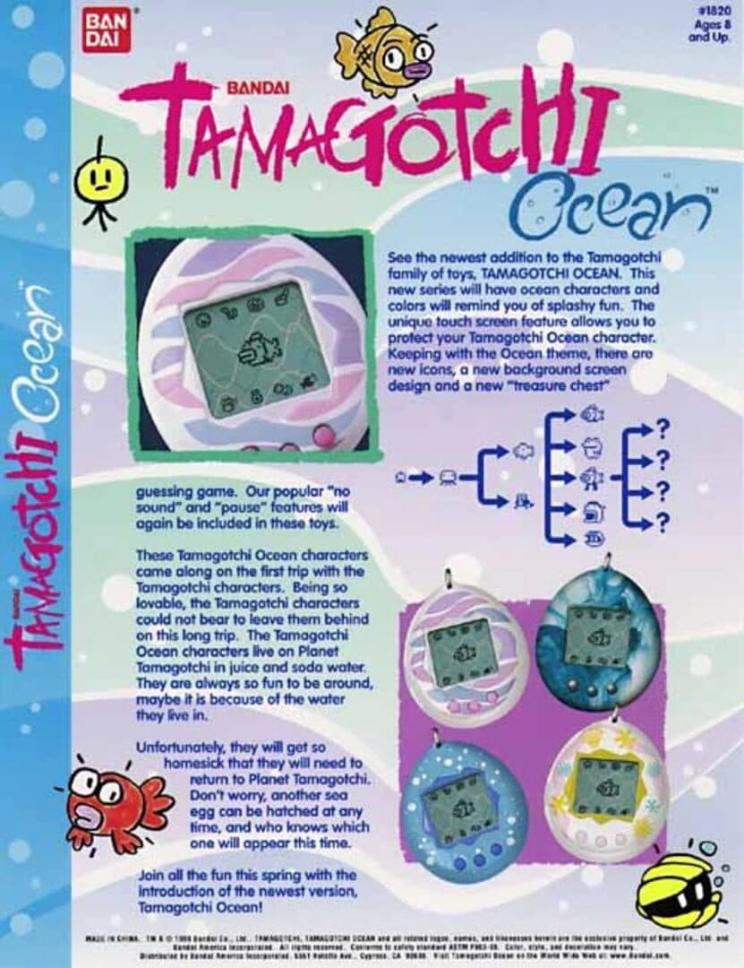 Tamagotchi Ocean screenshot 2