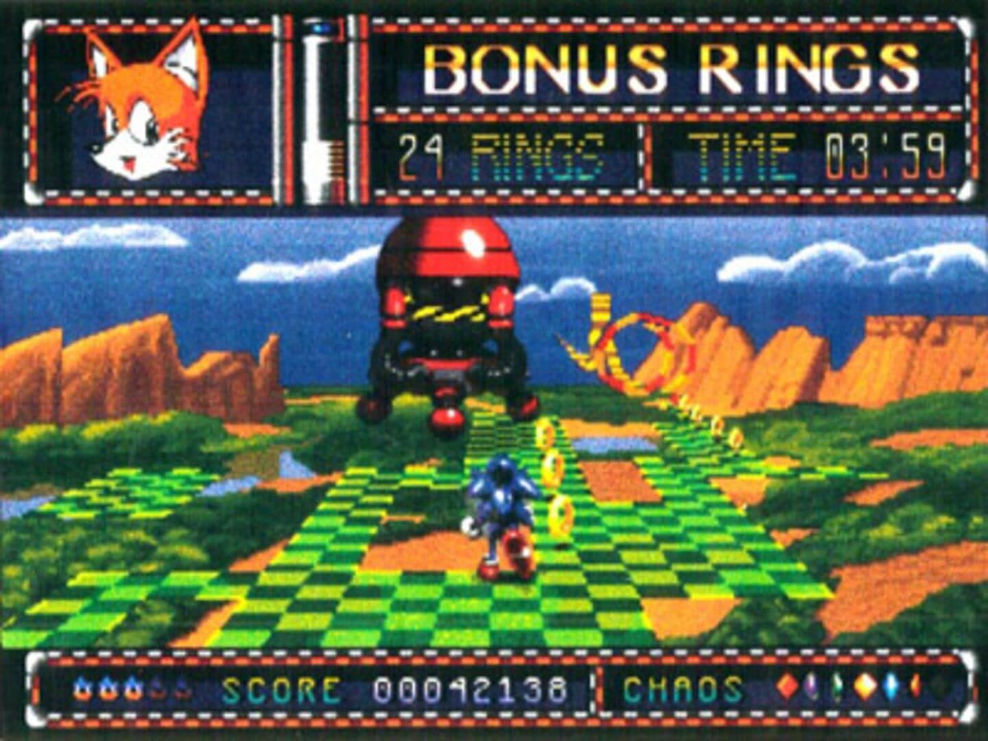 Sonic Mars screenshot 1