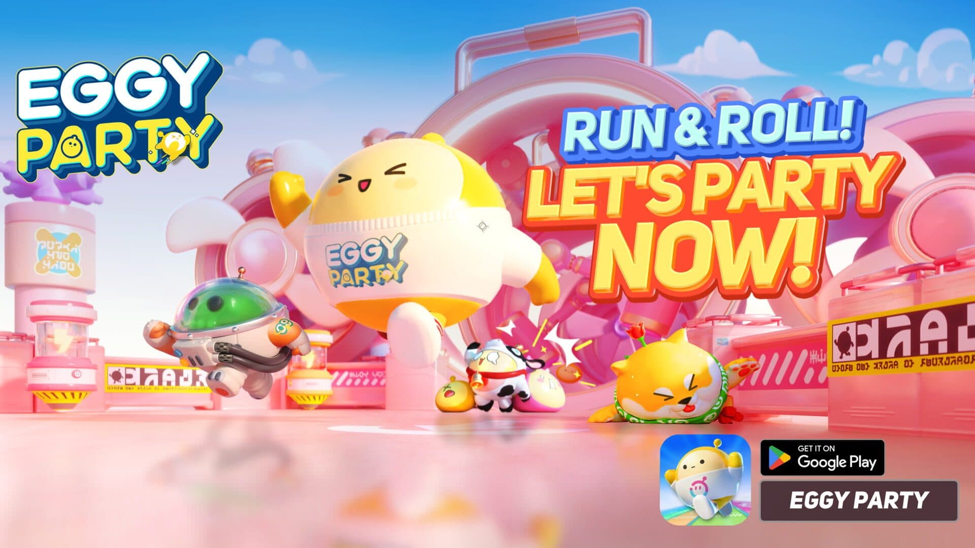 Eggy Party screenshot 1