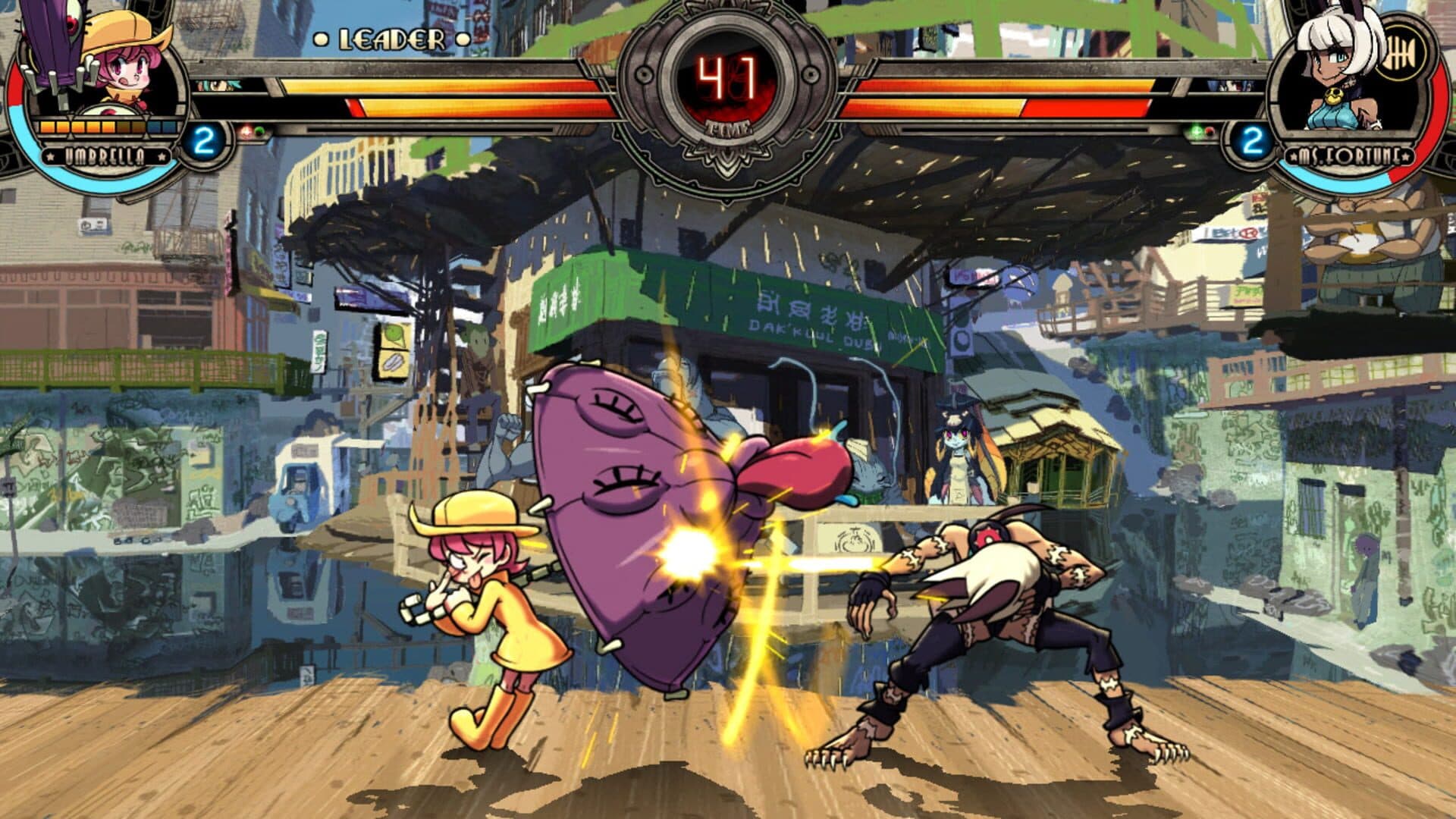 Skullgirls: 2nd Encore - Umbrella screenshot 4