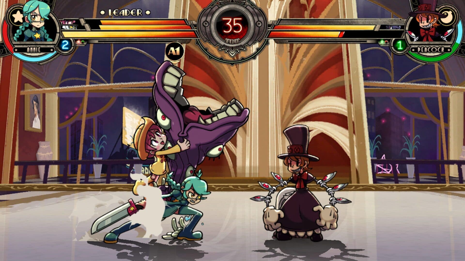 Skullgirls: 2nd Encore - Umbrella screenshot 6