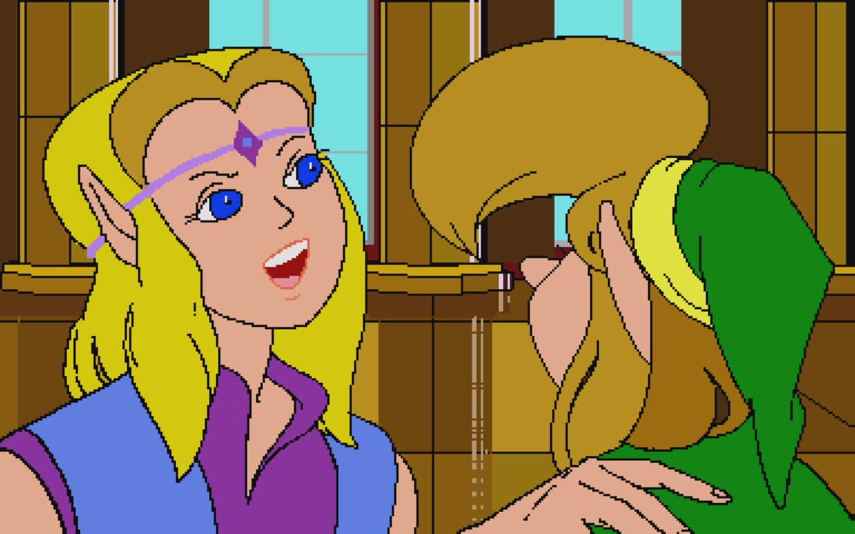 Zelda: The Wand of Gamelon screenshot 1