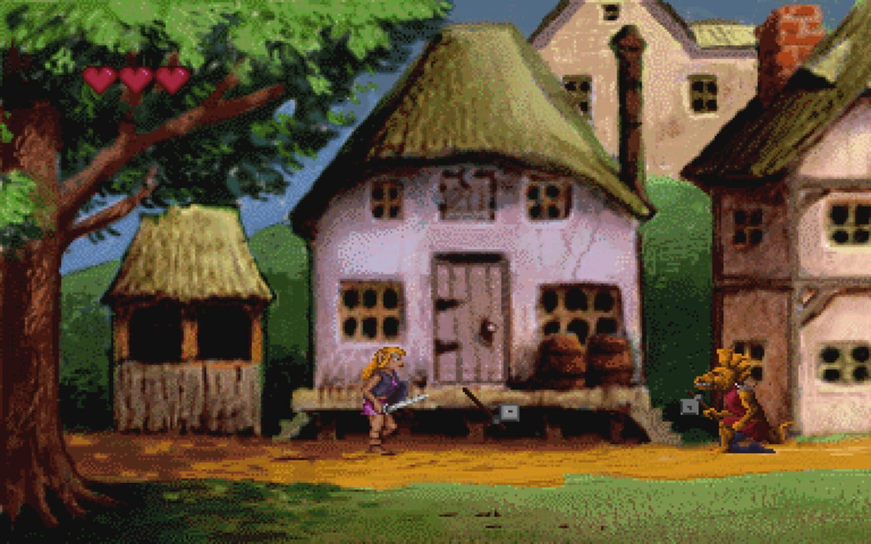 Zelda: The Wand of Gamelon screenshot 2