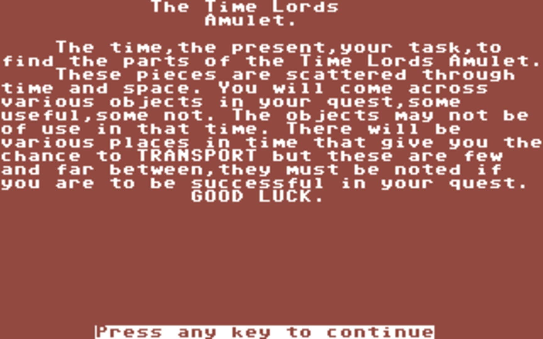 The Amulet screenshot 1