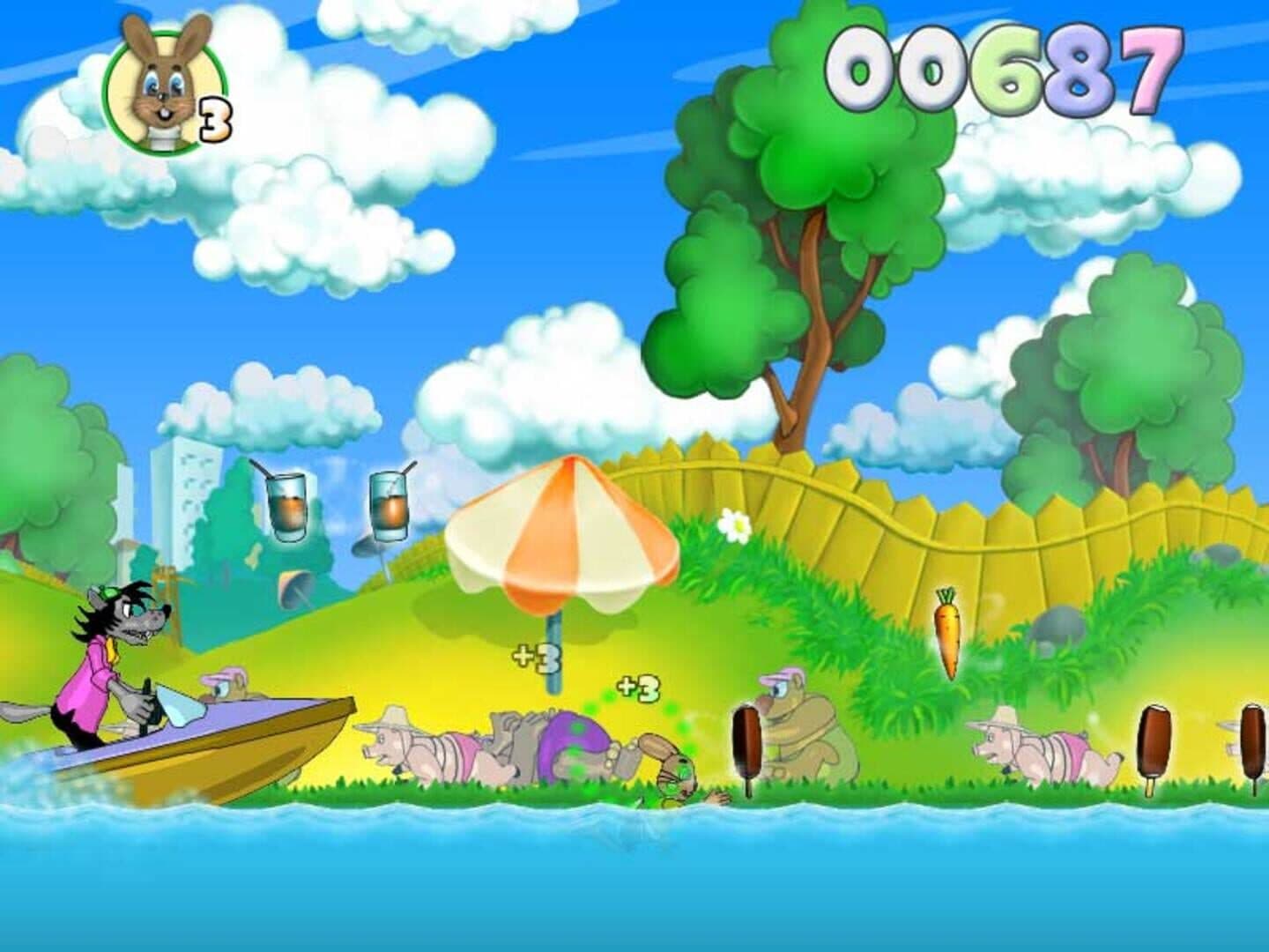 Nu, pogodi! Vypusk 4: Dogonyalki screenshot 4
