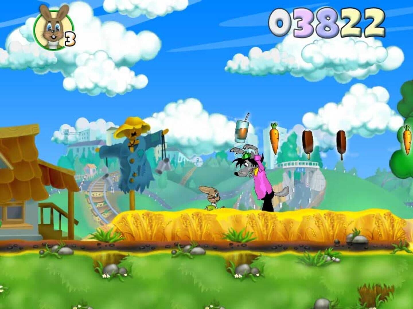 Nu, pogodi! Vypusk 4: Dogonyalki screenshot 2
