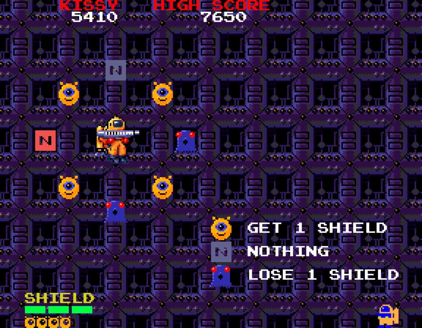 Baraduke screenshot 2