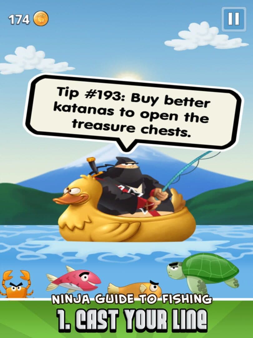 Ninja Fishing screenshot 3