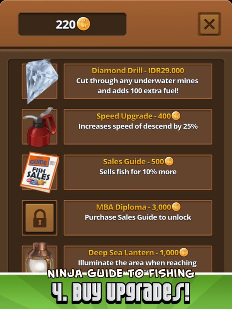 Ninja Fishing screenshot 8