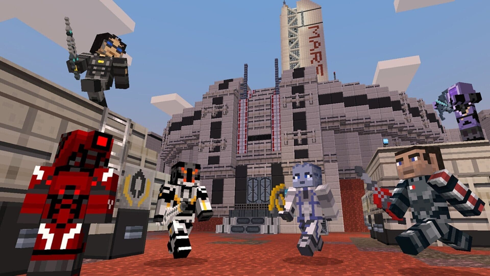 Minecraft: N7 Mash-up screenshot 2