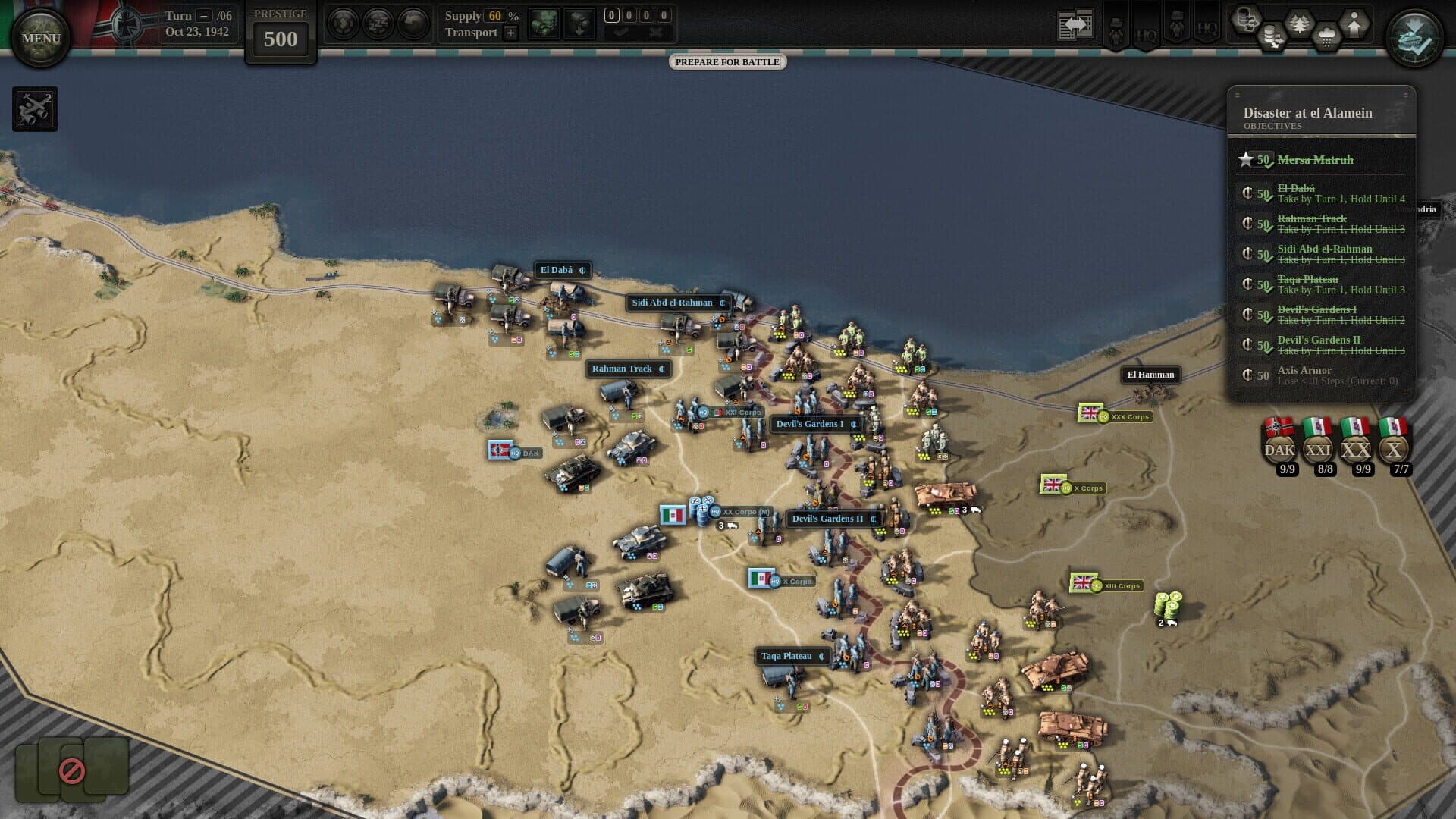 Unity of Command II: Desert Fox screenshot 5