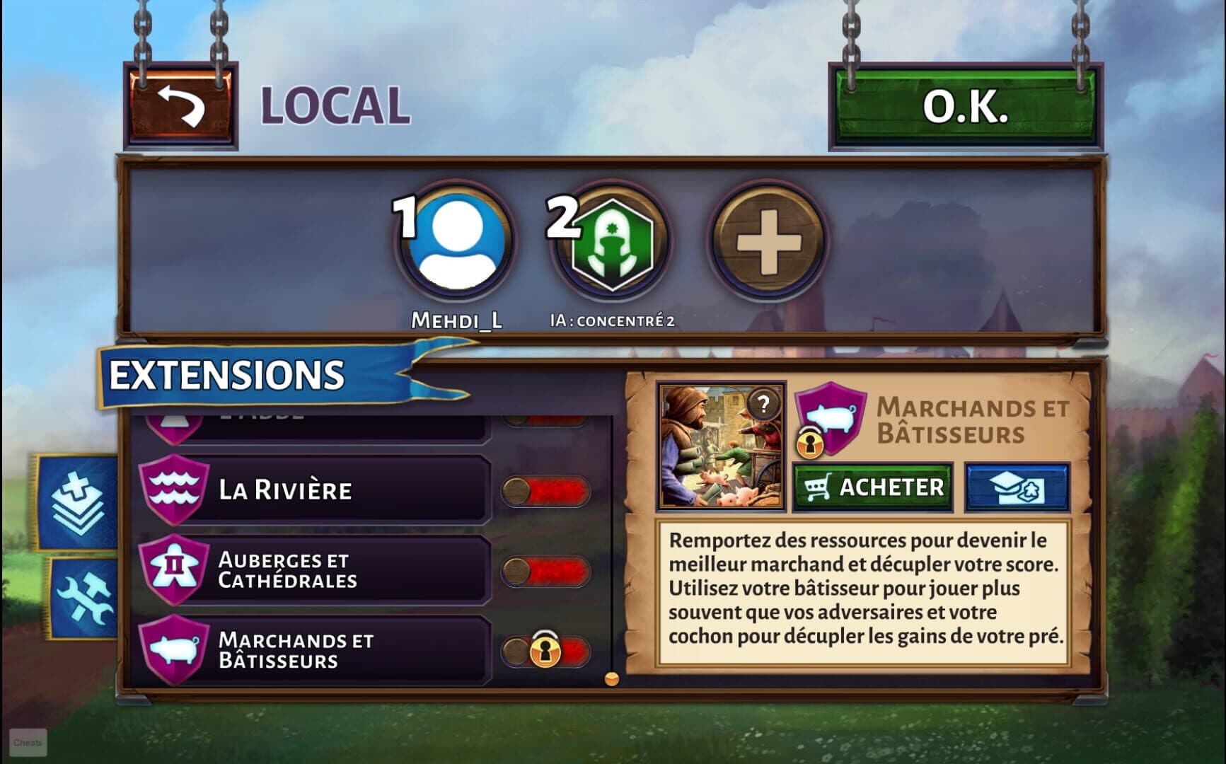 Carcassonne: The Official Board Game - Traders & Builders screenshot 6