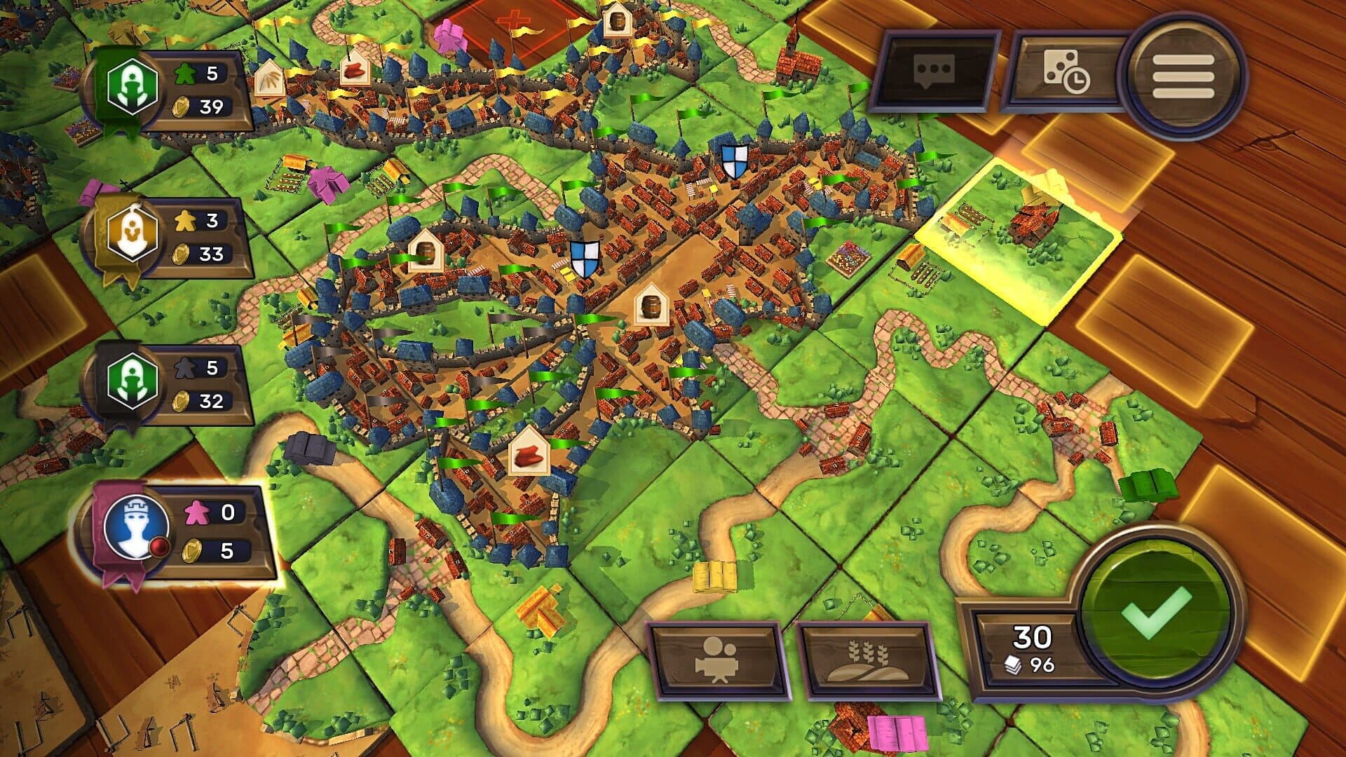 Carcassonne: The Official Board Game - Traders & Builders screenshot 2