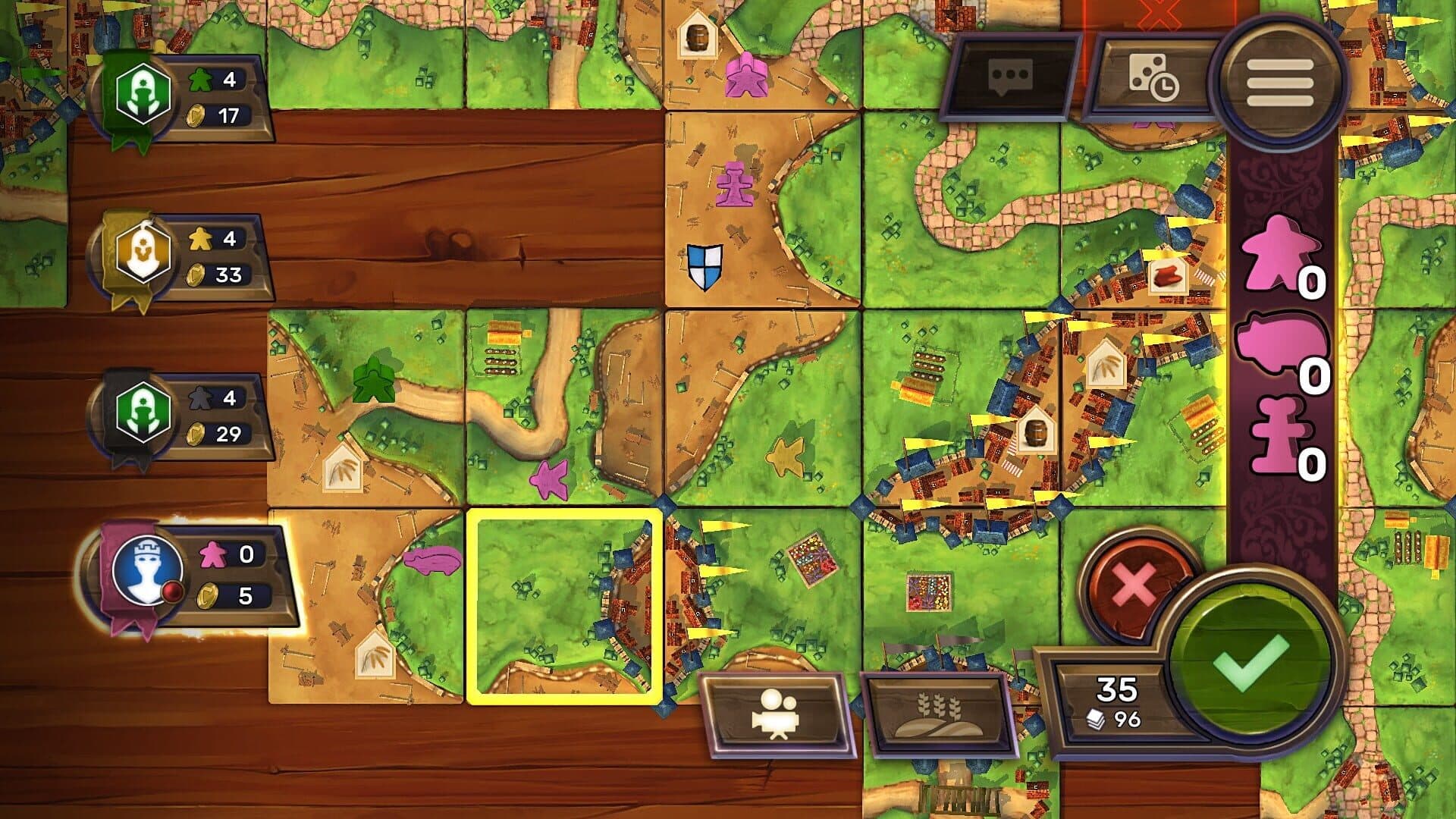 Carcassonne: The Official Board Game - Traders & Builders screenshot 3