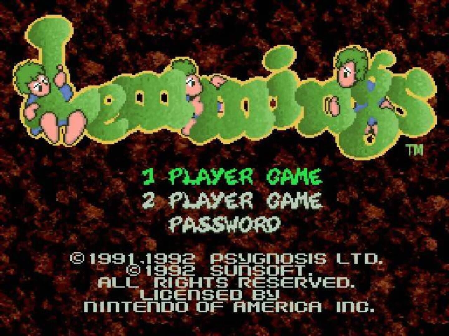 Lemmings screenshot 1