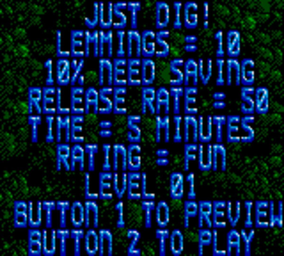 Lemmings screenshot 2