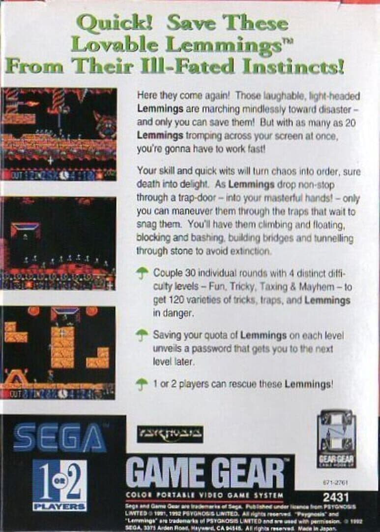 Lemmings screenshot 4