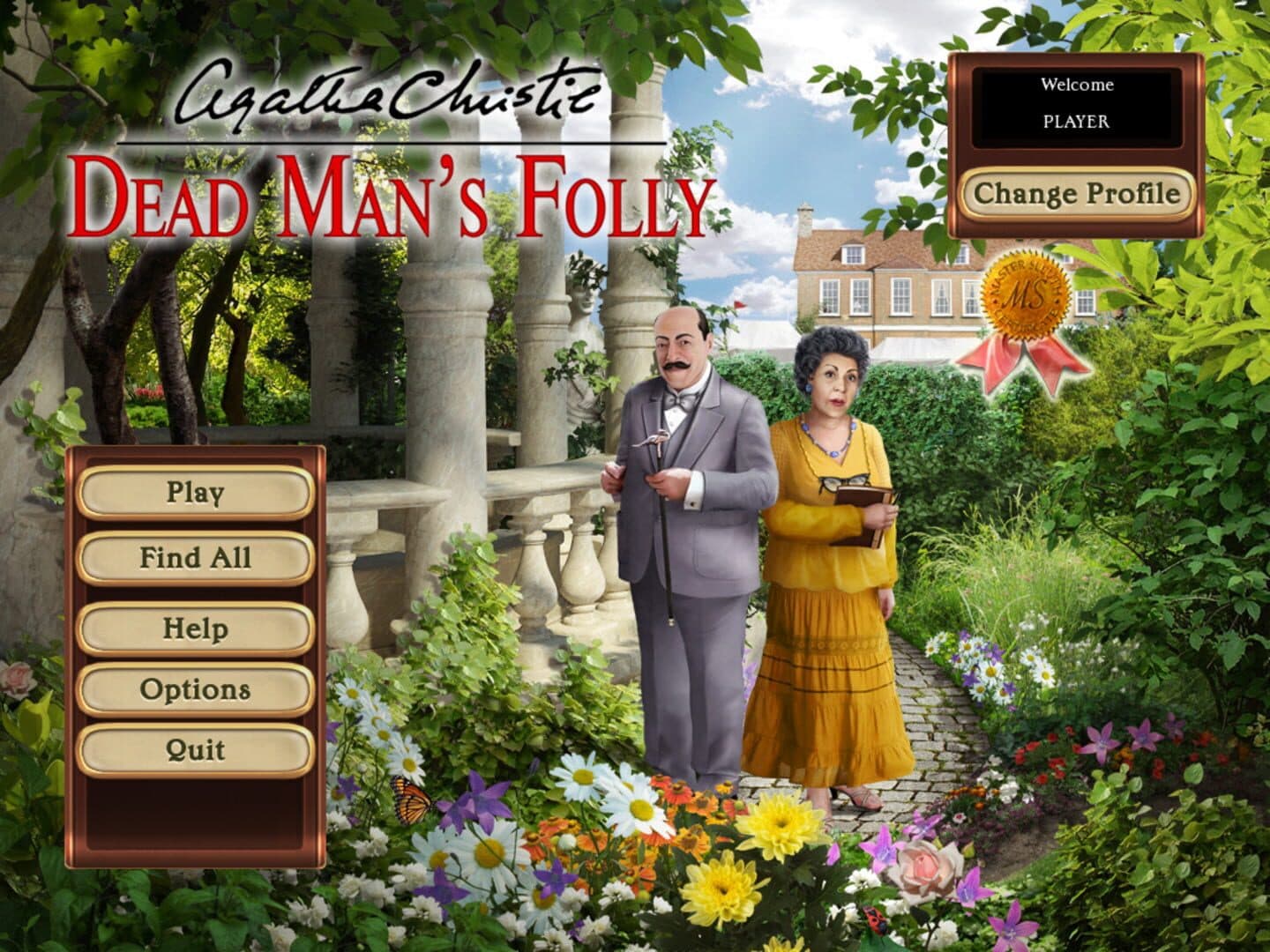 Agatha Christie: Dead Man's Folly screenshot 1