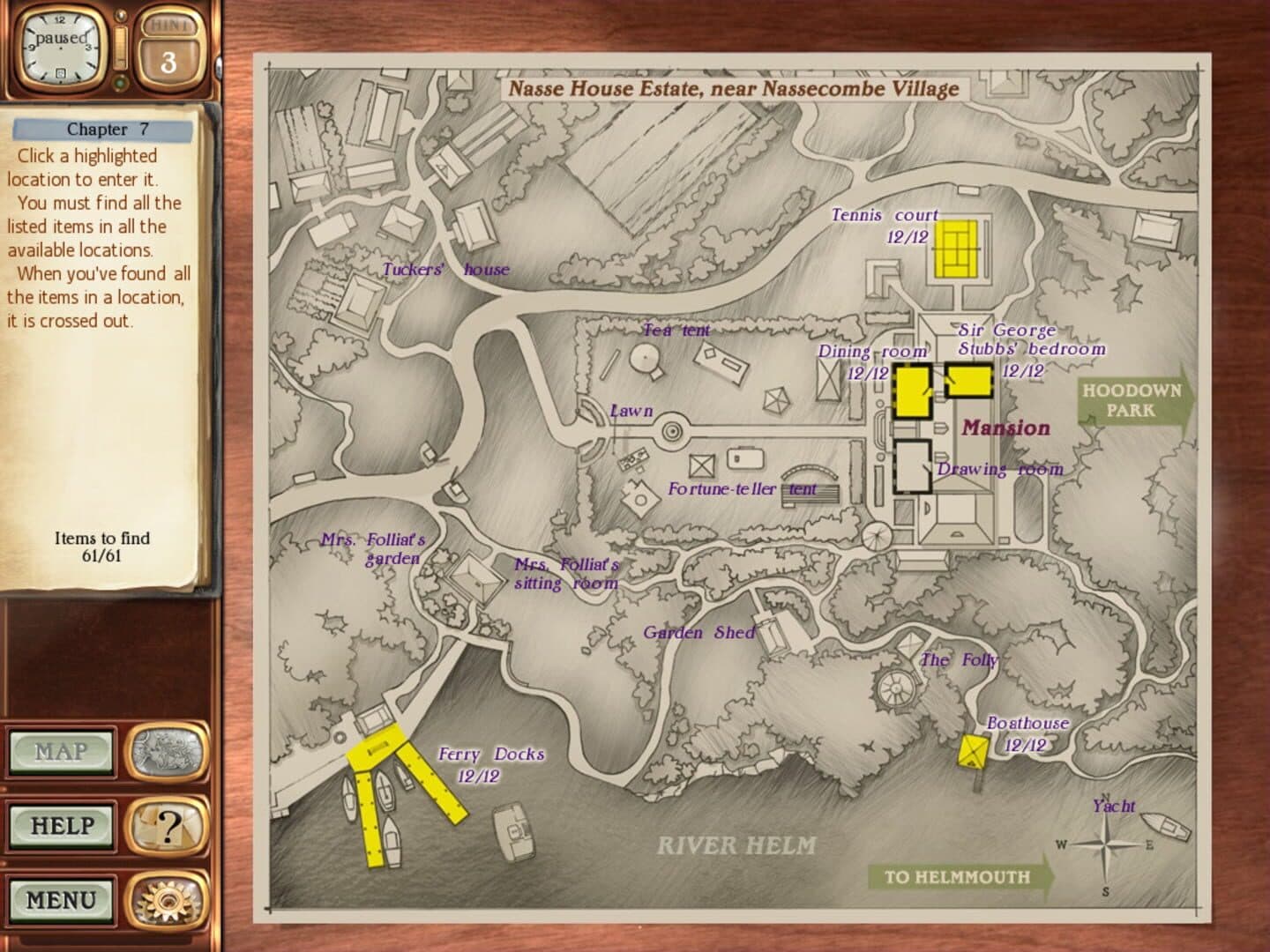 Agatha Christie: Dead Man's Folly screenshot 2