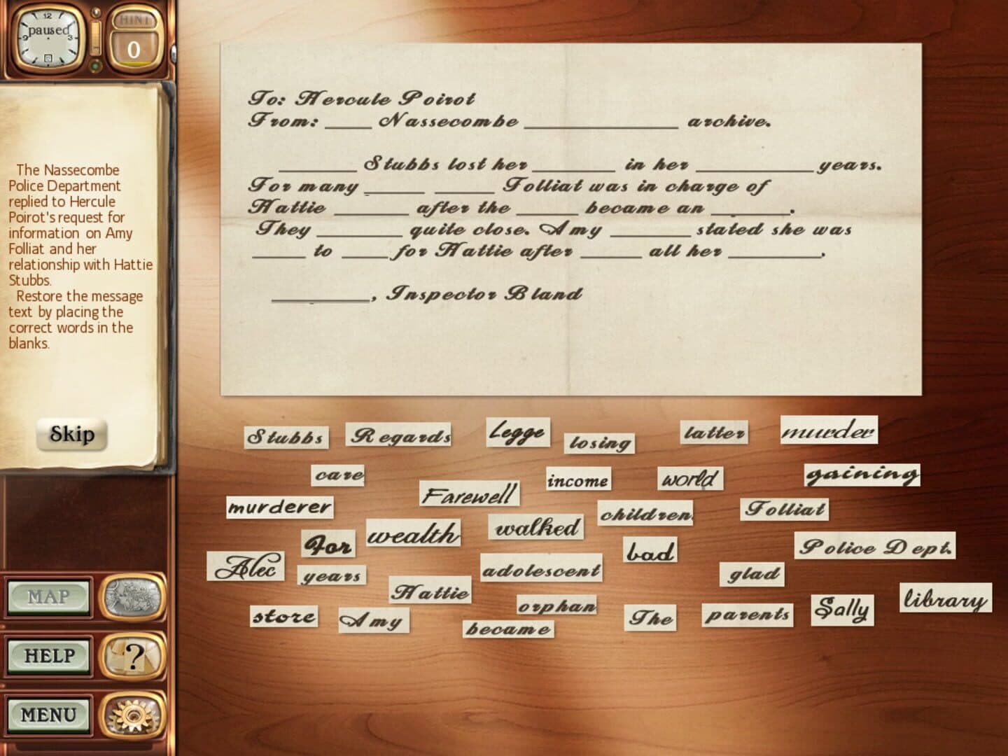 Agatha Christie: Dead Man's Folly screenshot 5