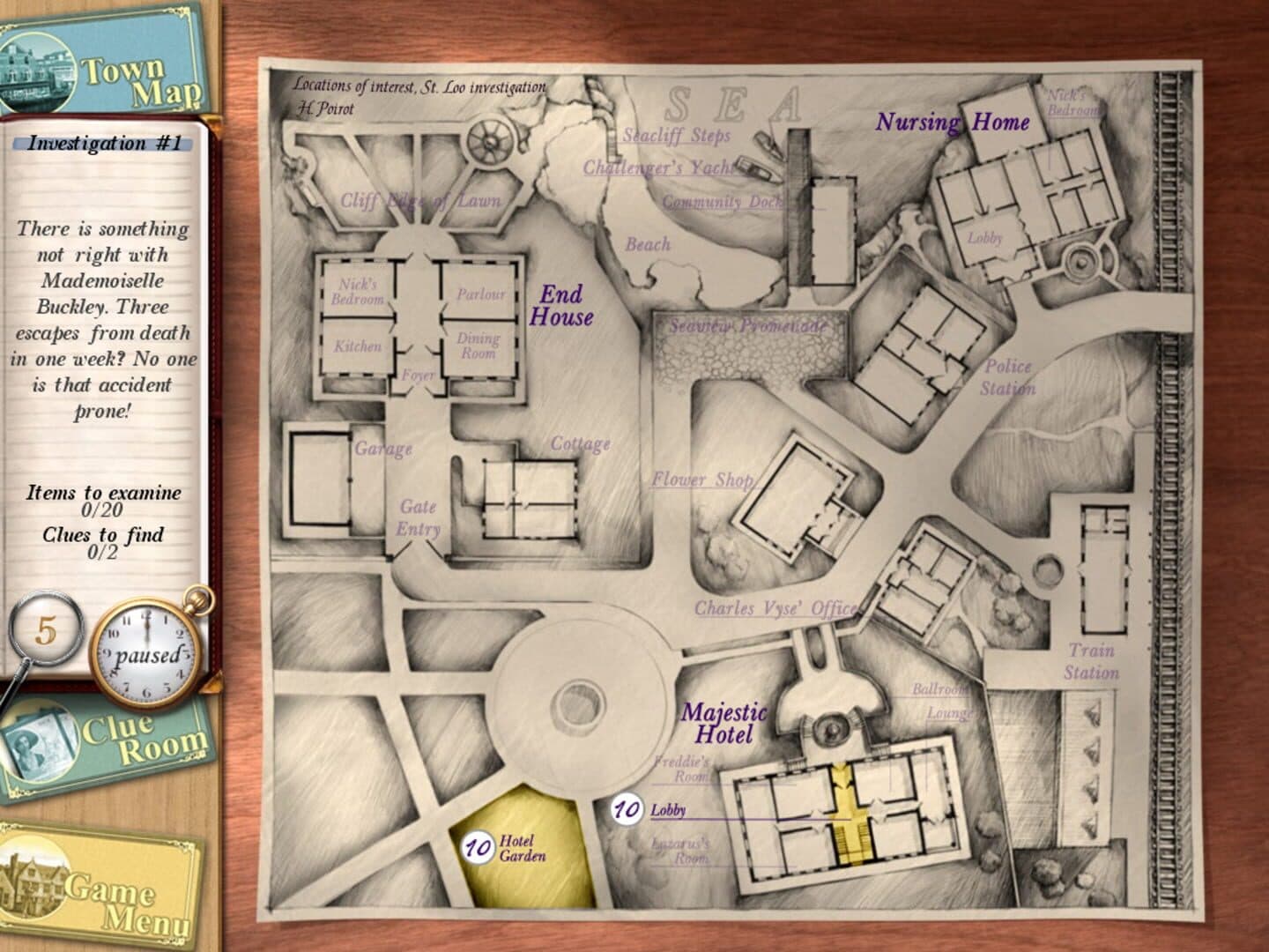 Agatha Christie: Peril at End House screenshot 3