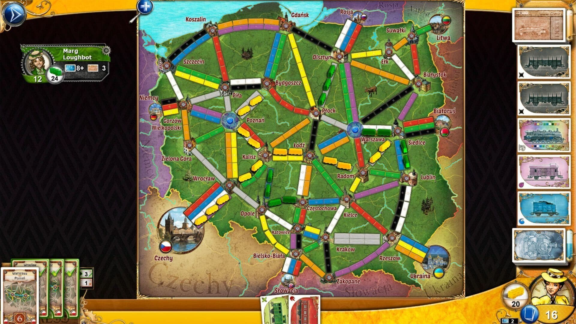 Ticket to Ride: Poland screenshot 2