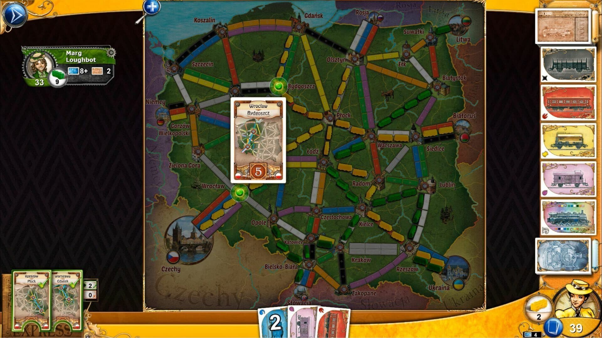 Ticket to Ride: Poland screenshot 4