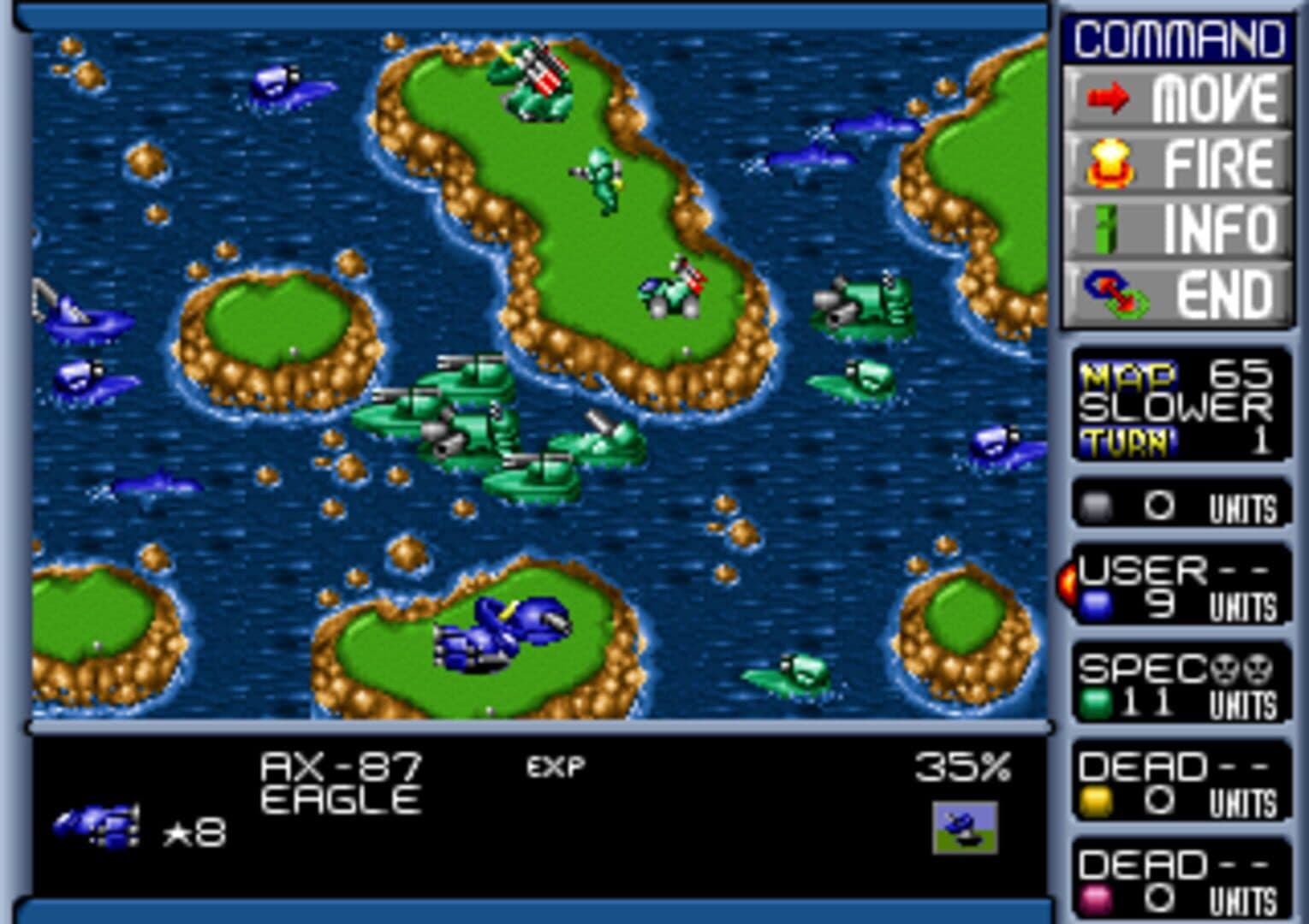 Nectaris screenshot 1