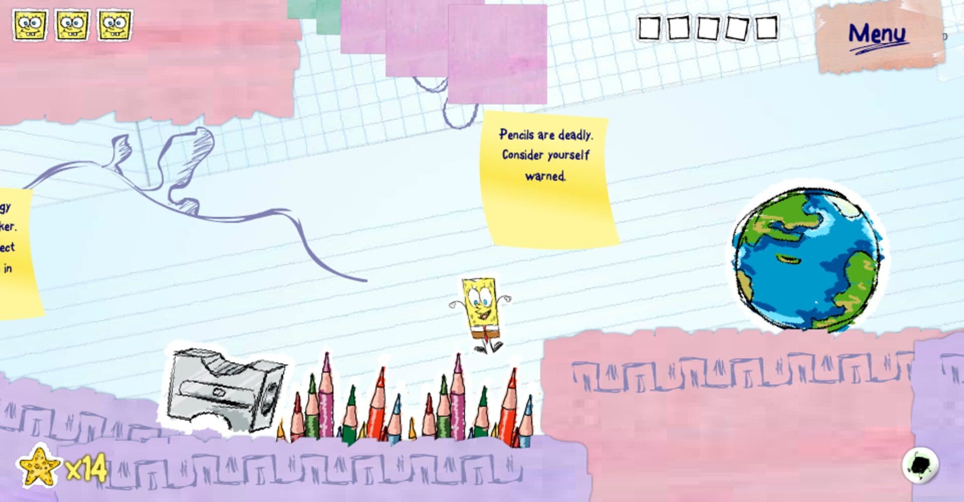 SpongeBob SquarePants: Doodlepants screenshot 2