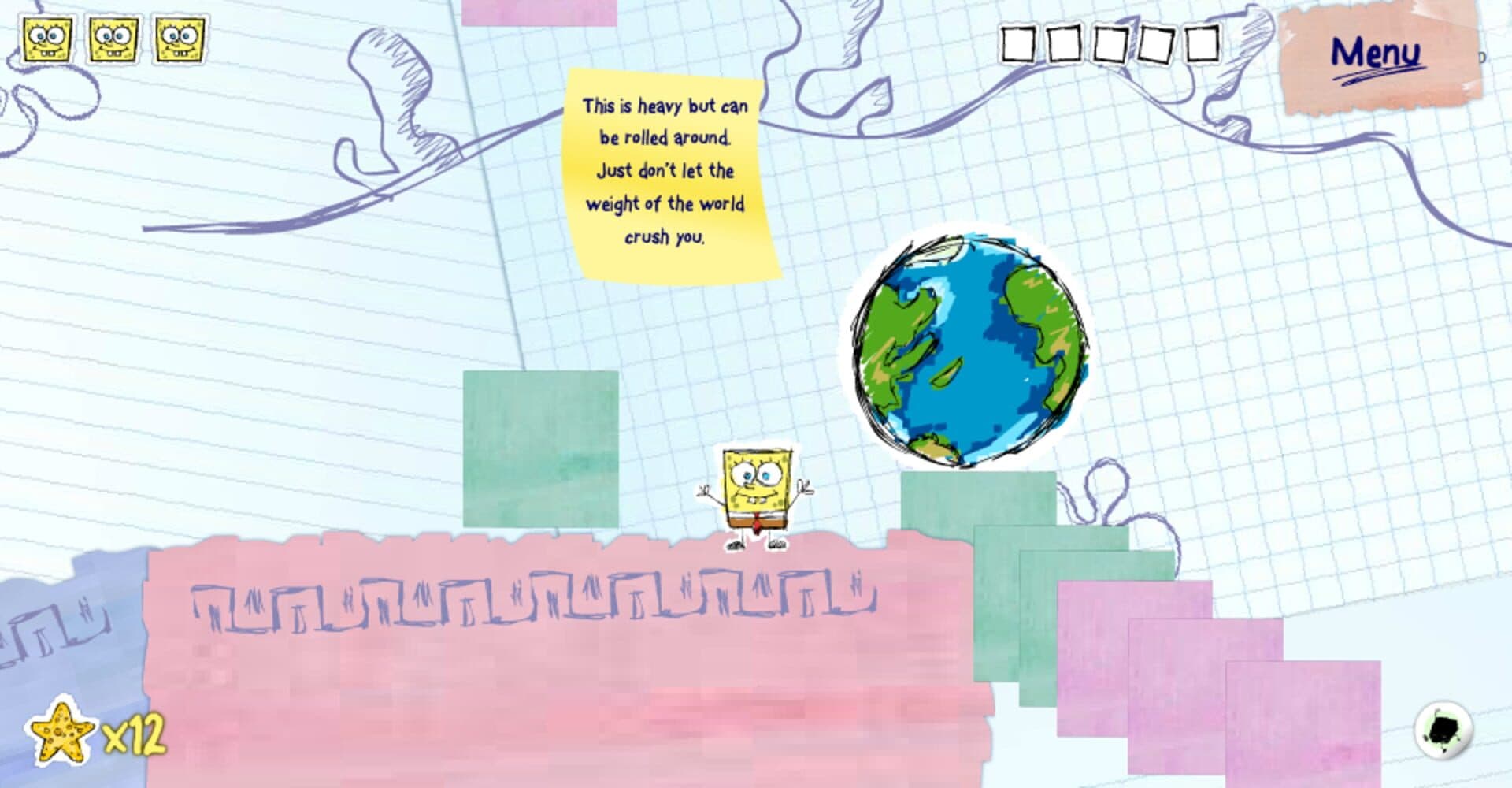 SpongeBob SquarePants: Doodlepants screenshot 1