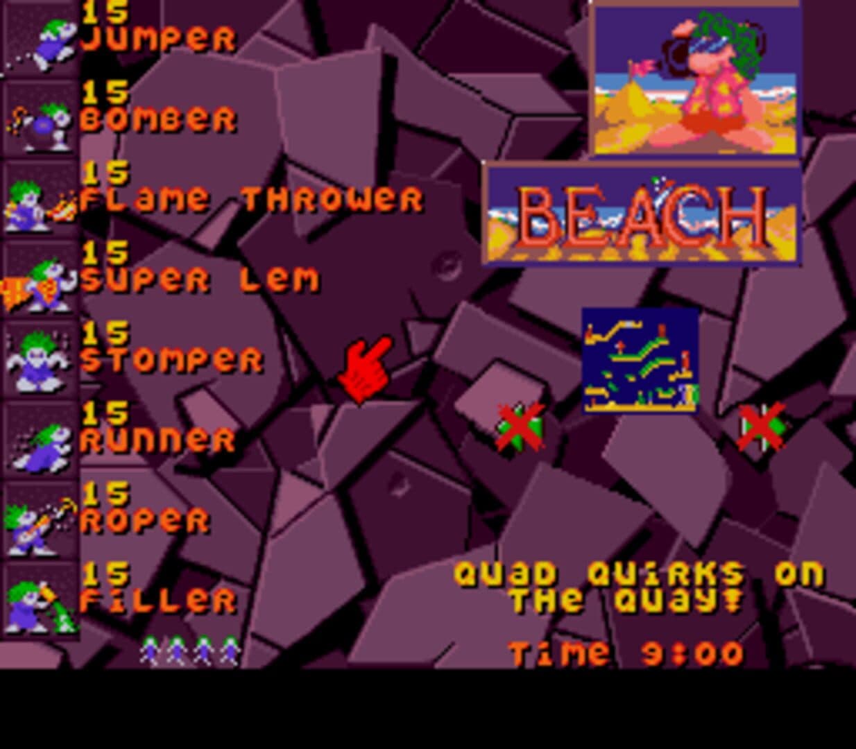 Lemmings 2: The Tribes screenshot 2