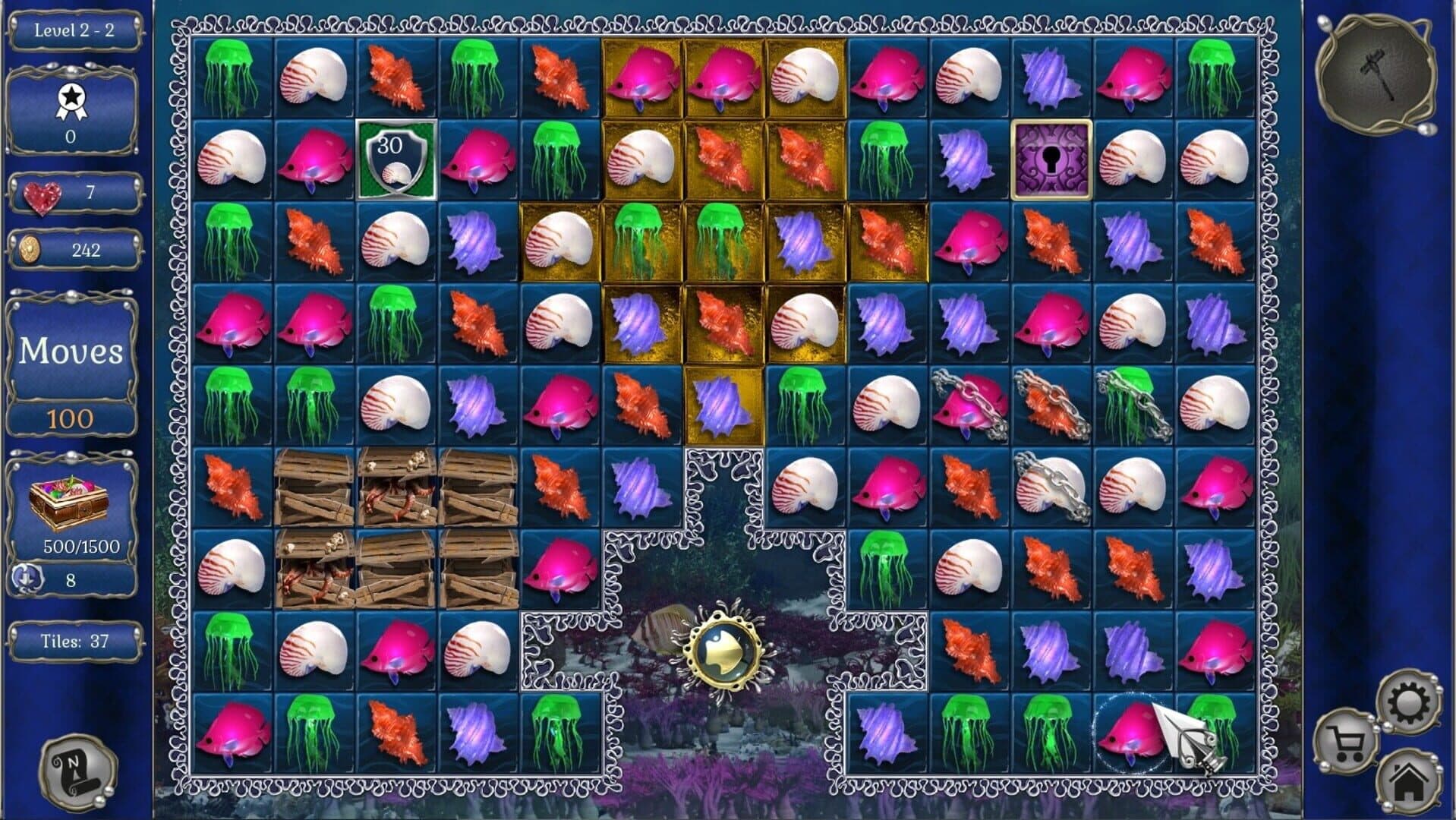 Jewel Match Aquascapes: Collector's Edition screenshot 11