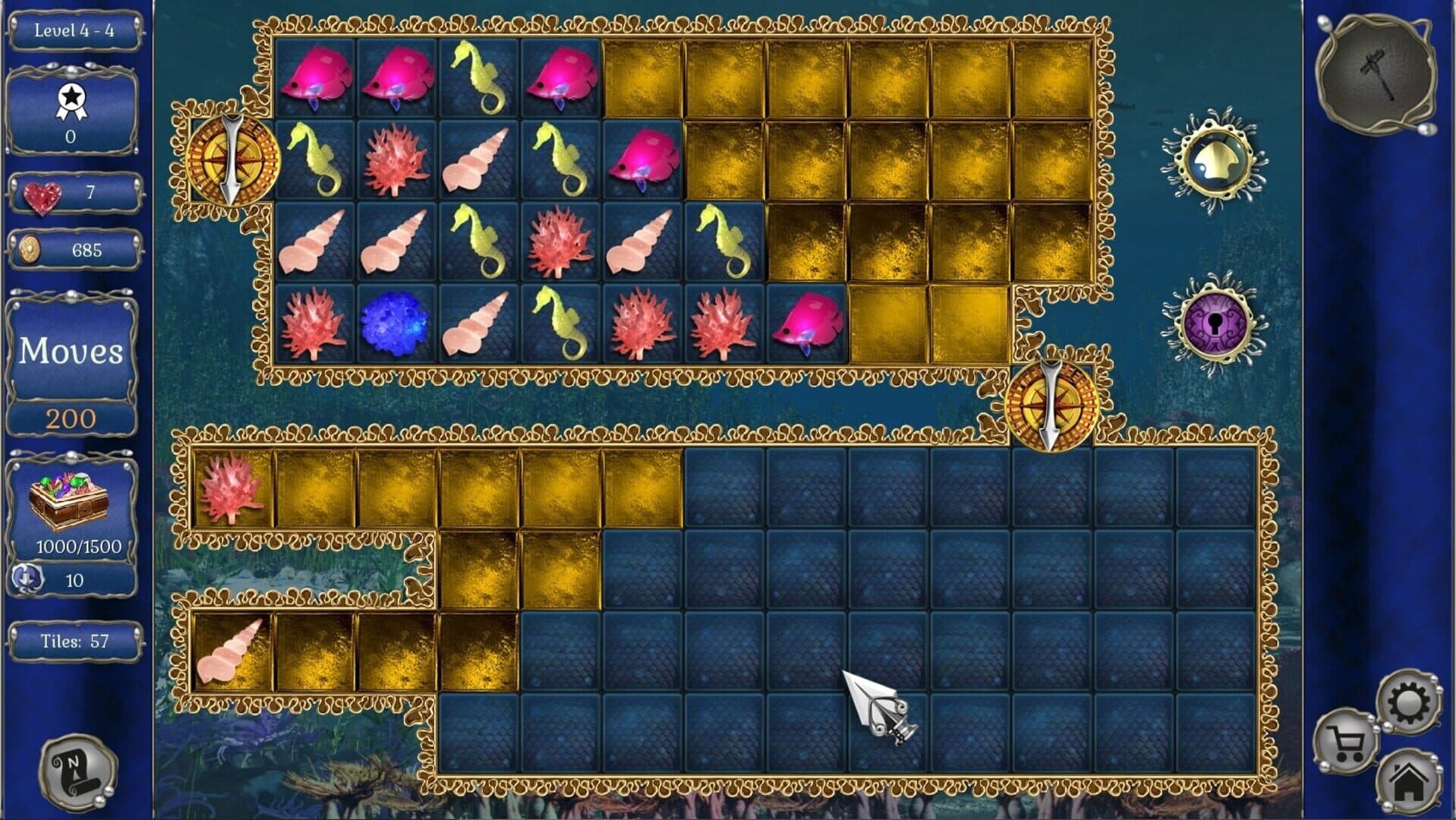 Jewel Match Aquascapes: Collector's Edition screenshot 2