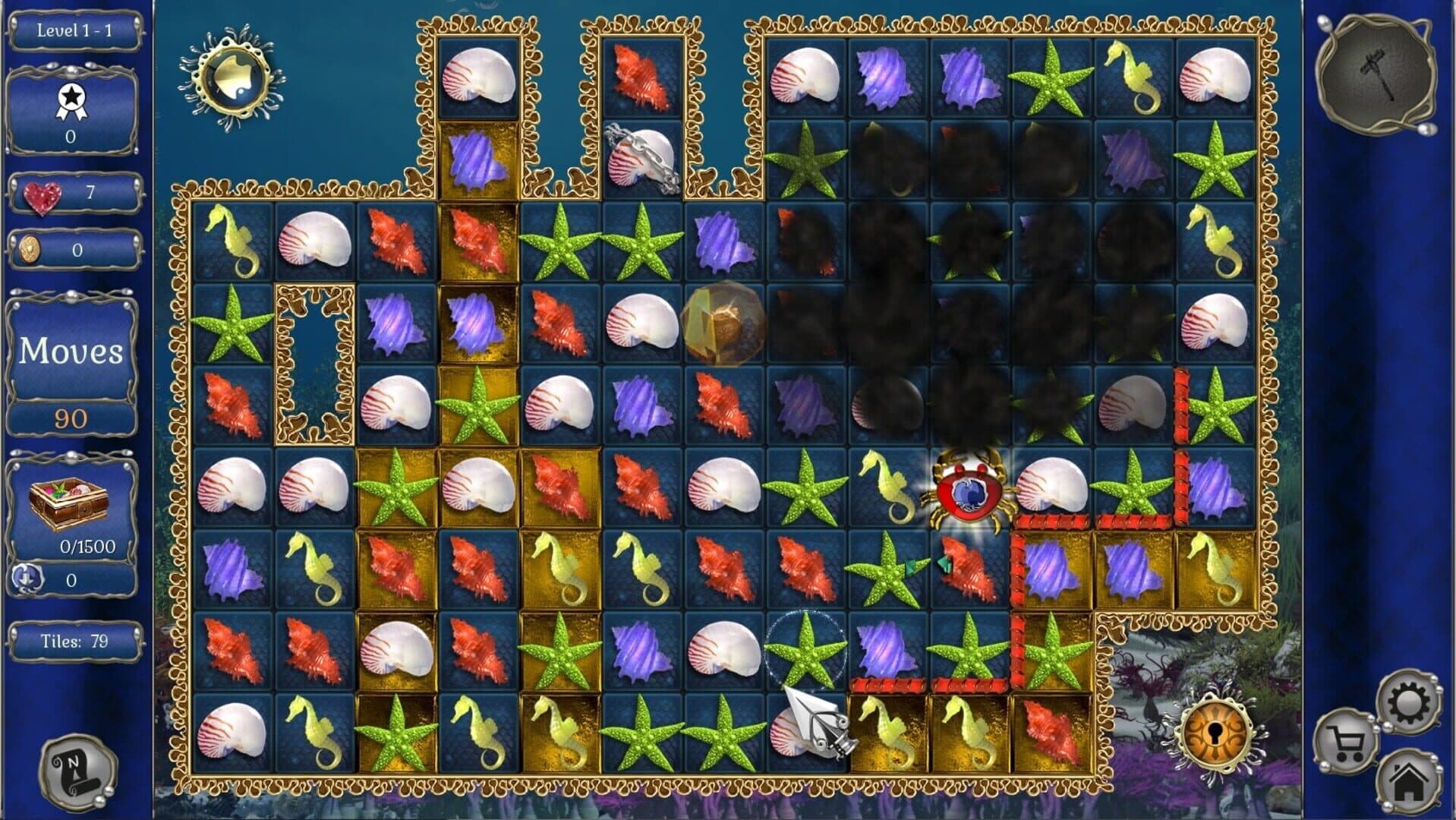 Jewel Match Aquascapes: Collector's Edition screenshot 1