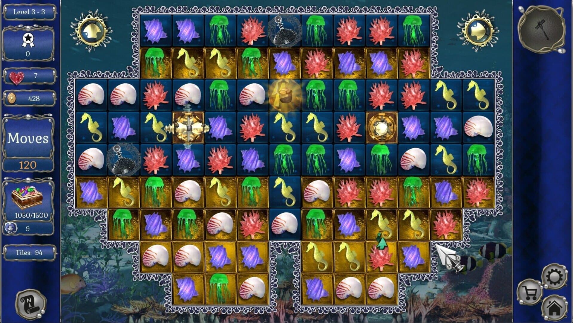 Jewel Match Aquascapes: Collector's Edition screenshot 12