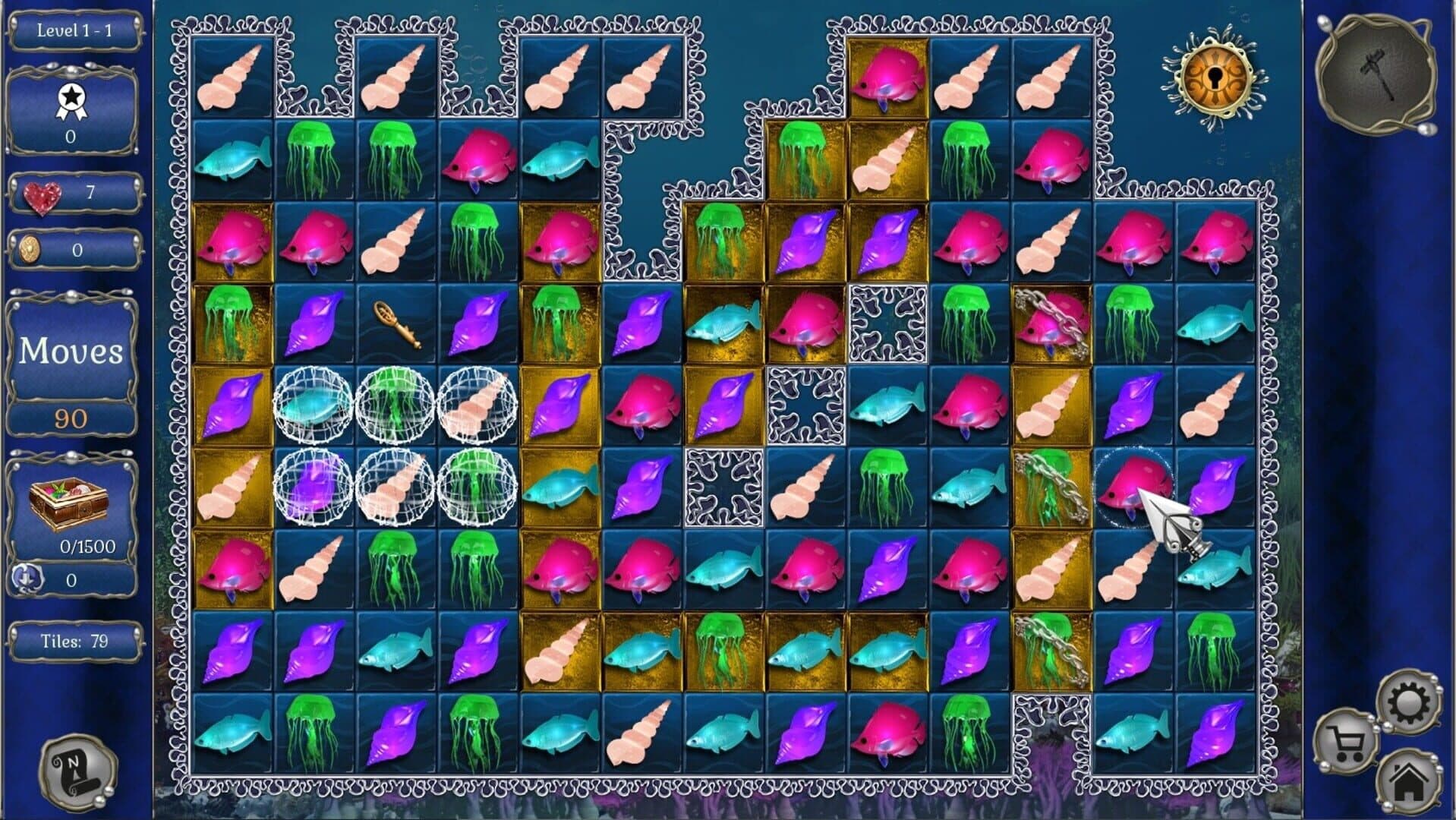 Jewel Match Aquascapes: Collector's Edition screenshot 13