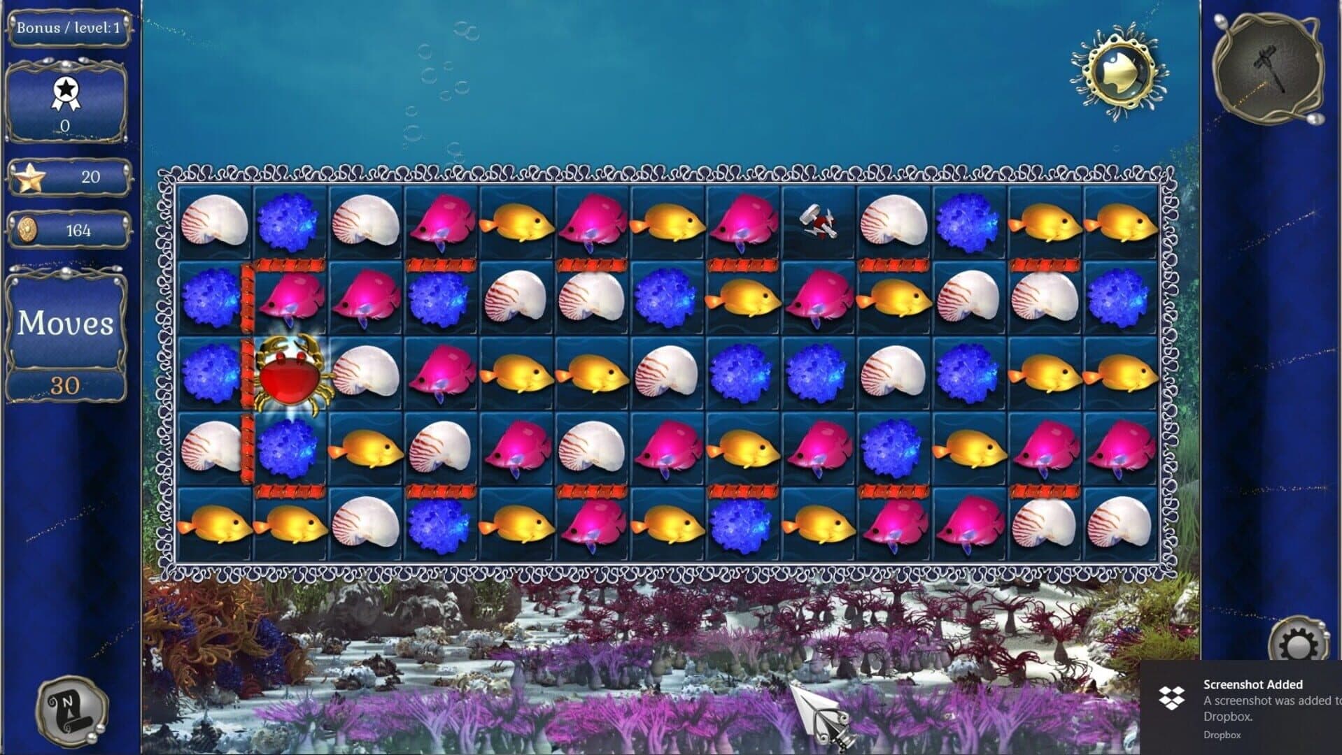 Jewel Match Aquascapes: Collector's Edition screenshot 14