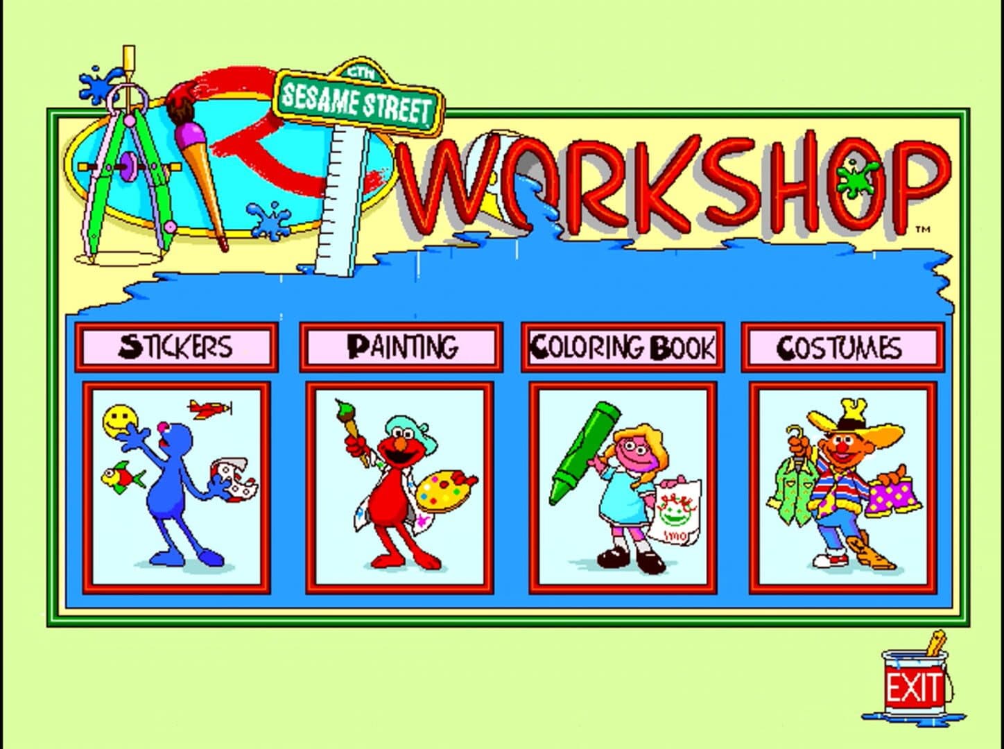 Sesame Street Art Workshop screenshot 1