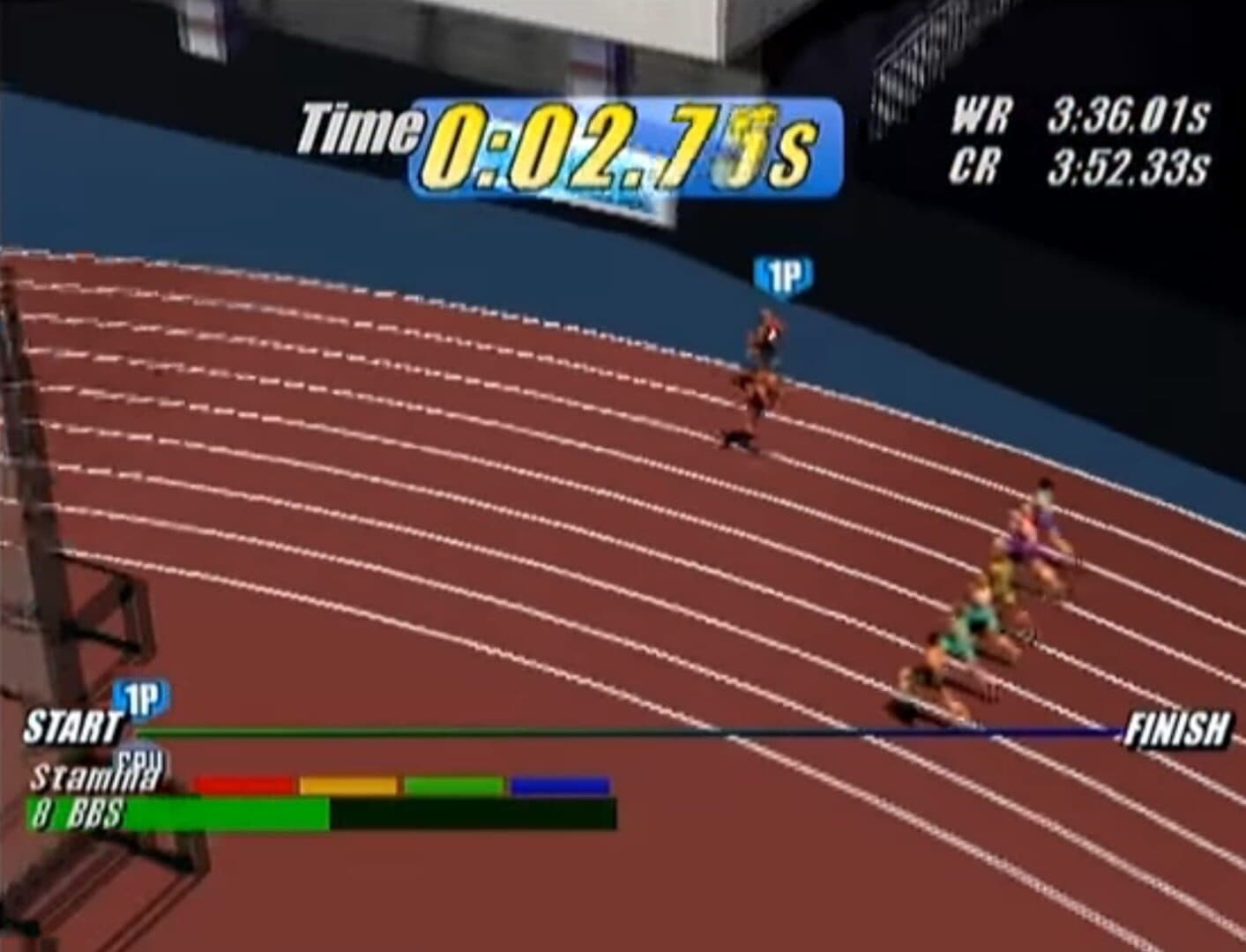 Virtua Athlete 2000 screenshot 1