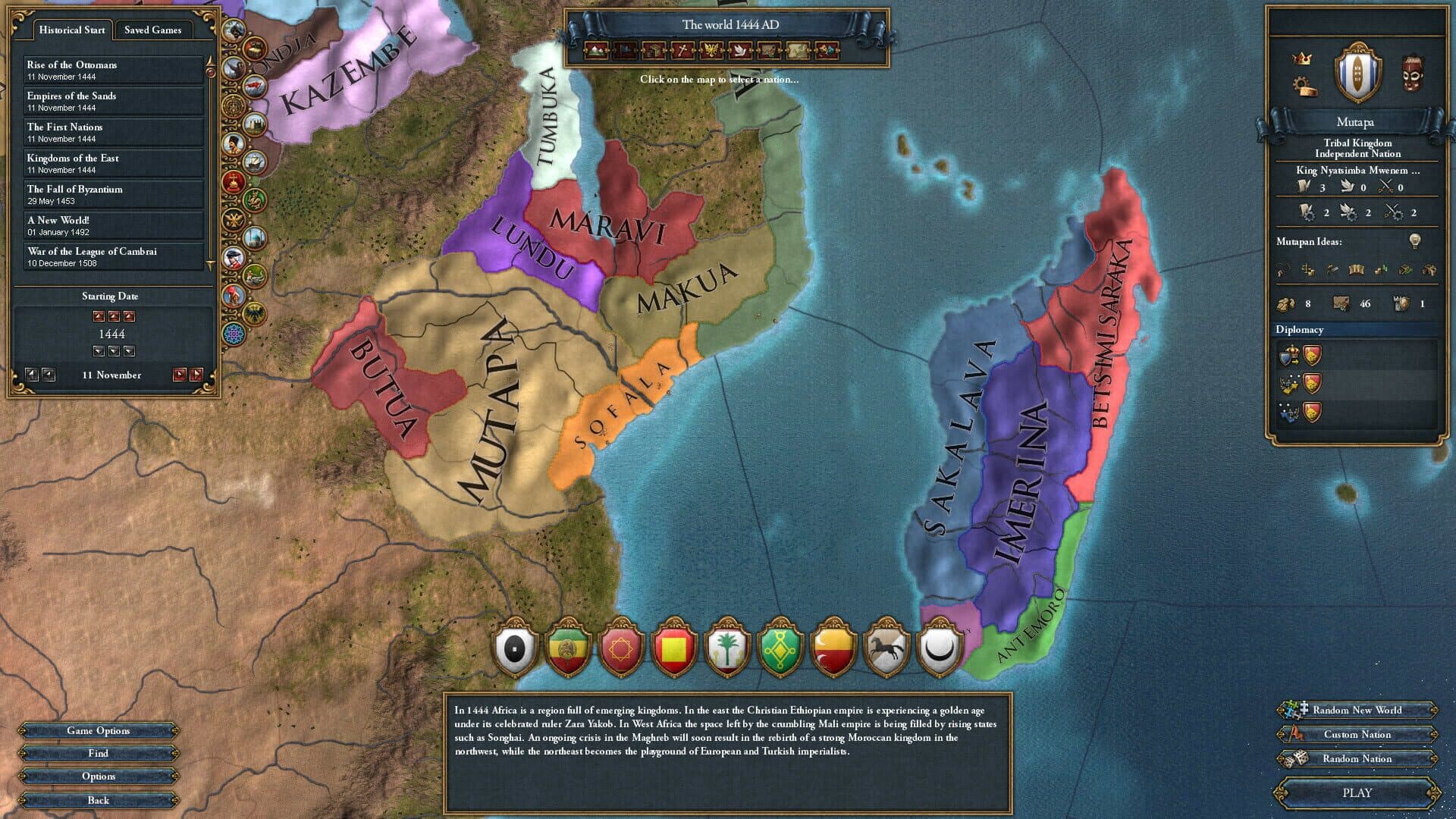 Immersion Pack: Europa Universalis IV - Origins screenshot 10