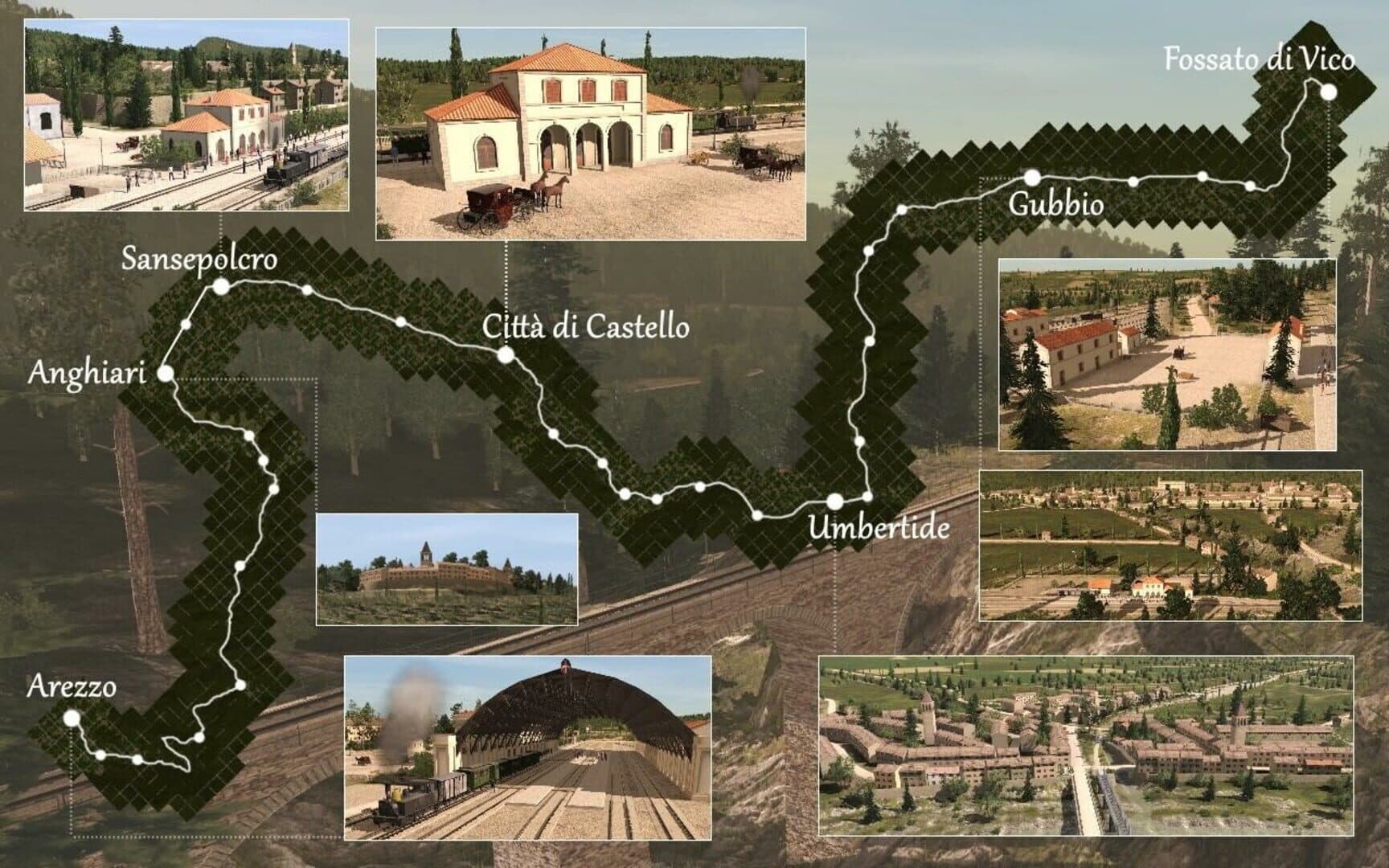 Trainz 2022: Ferrovia Appennino Centrale 1899 screenshot 11