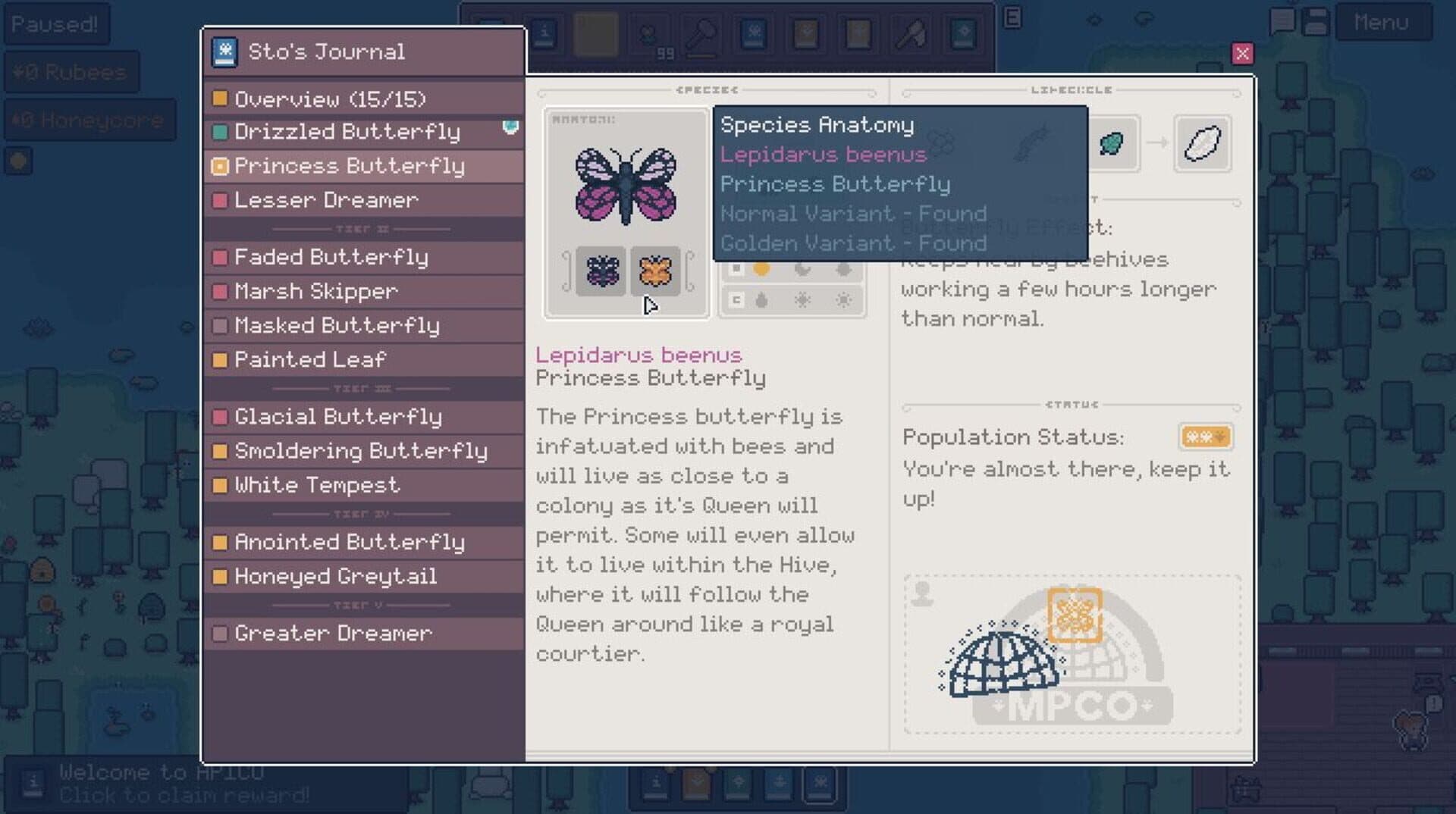 Apico 2.0: I Can’t Beelieve it’s Not Butter(flies)! screenshot 2