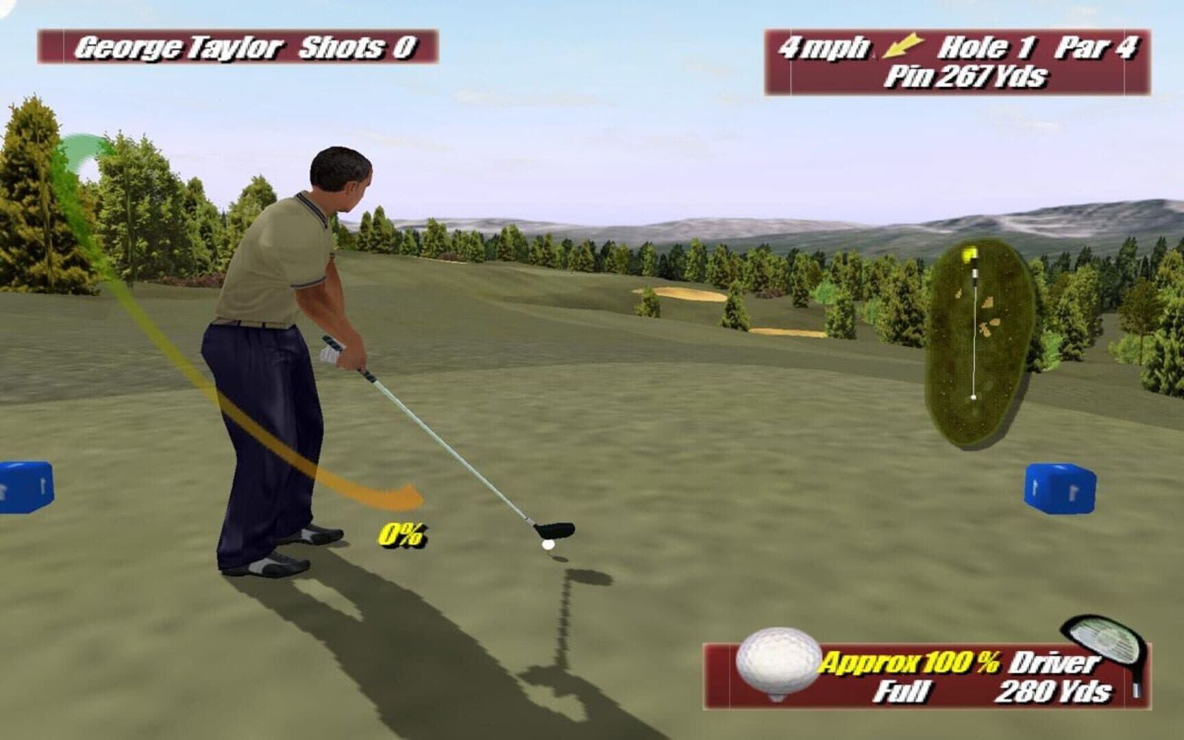 Leaderboard Golf screenshot 1